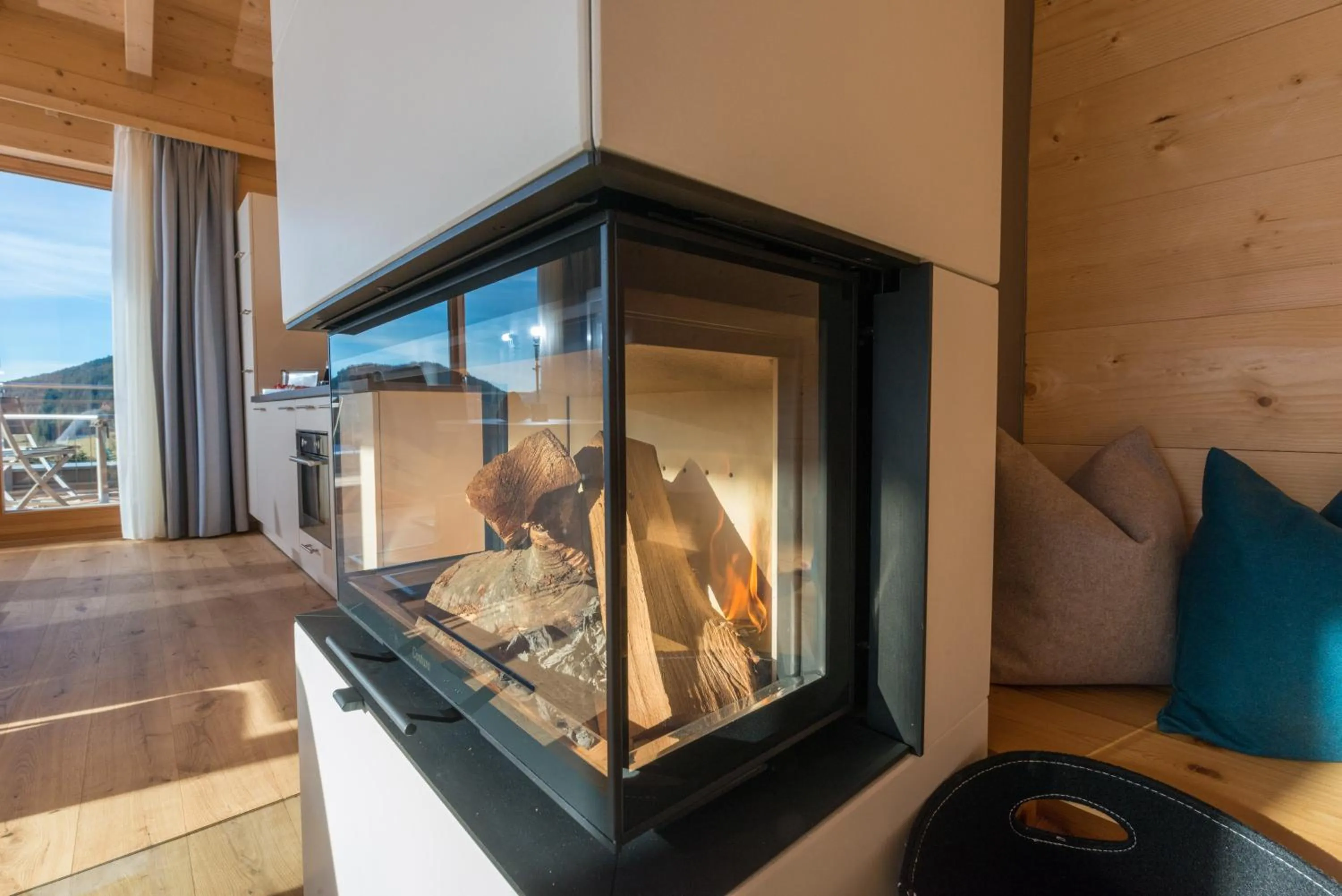 Living room in Rittis Alpin Chalets Dachstein