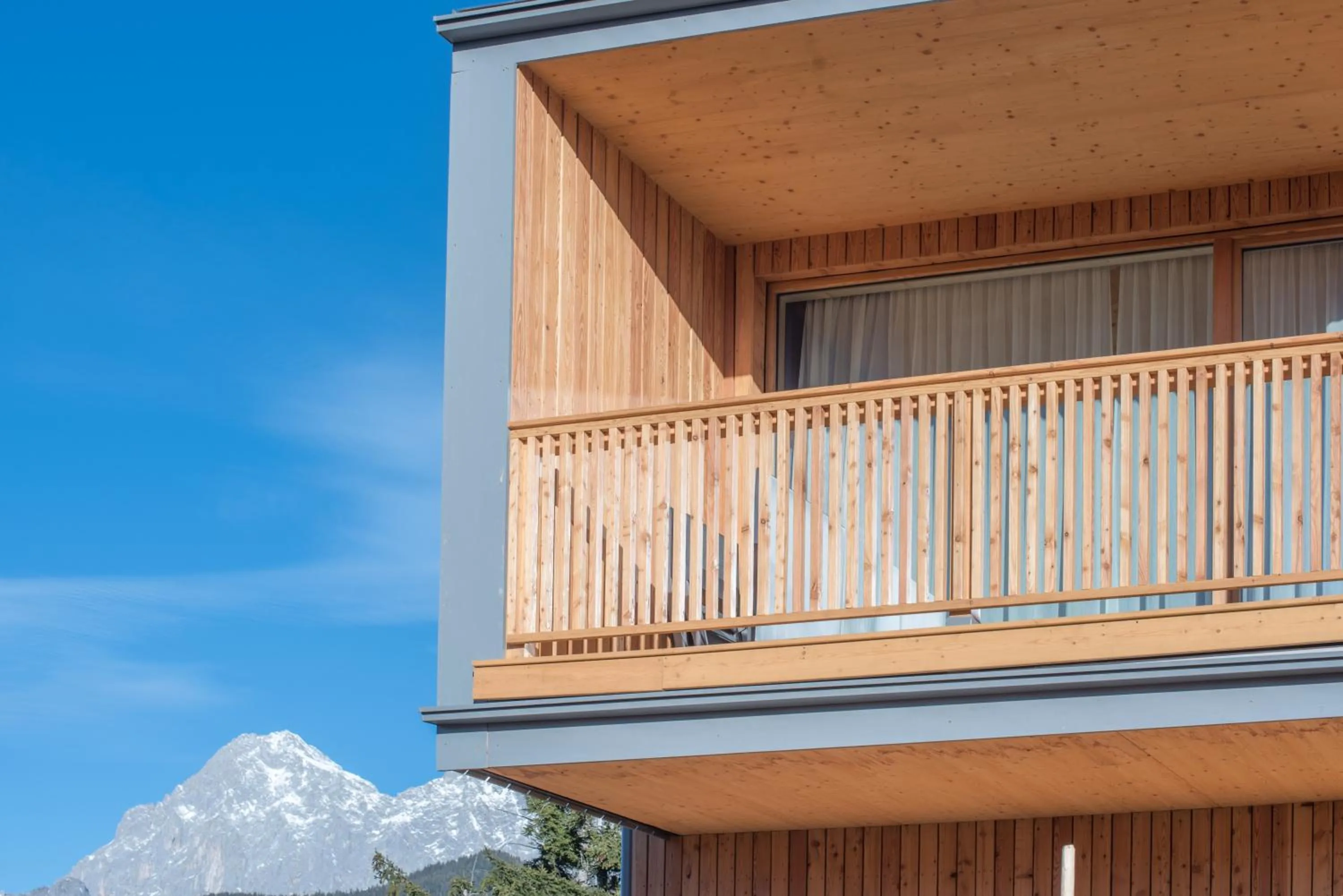 Balcony/Terrace in Rittis Alpin Chalets Dachstein