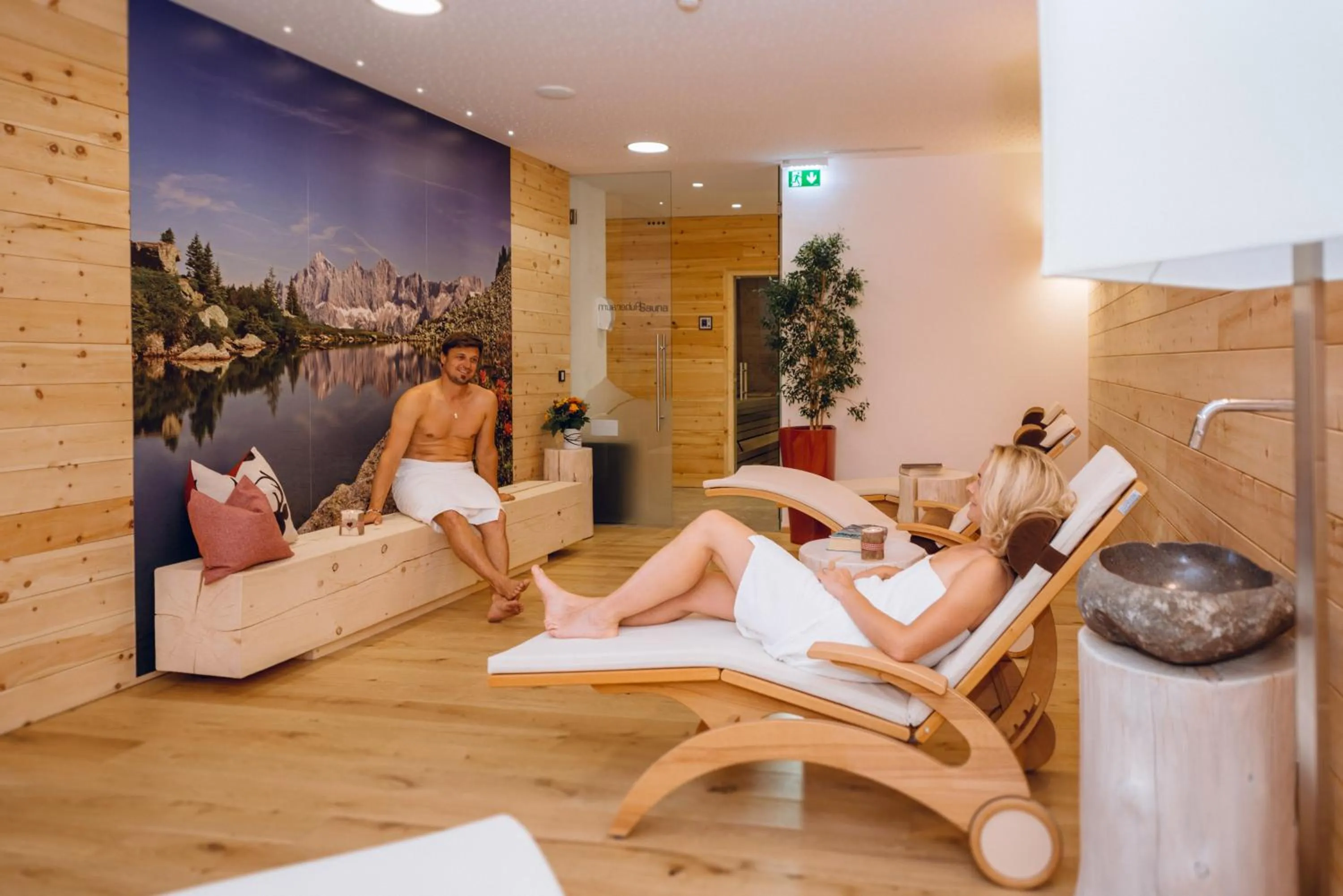 Sauna in Rittis Alpin Chalets Dachstein