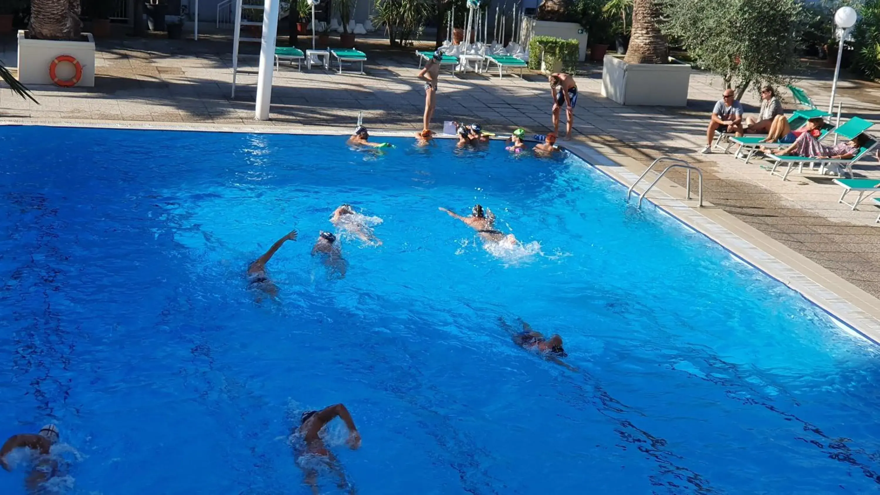 Swimming Pool in Hotel Cormoran