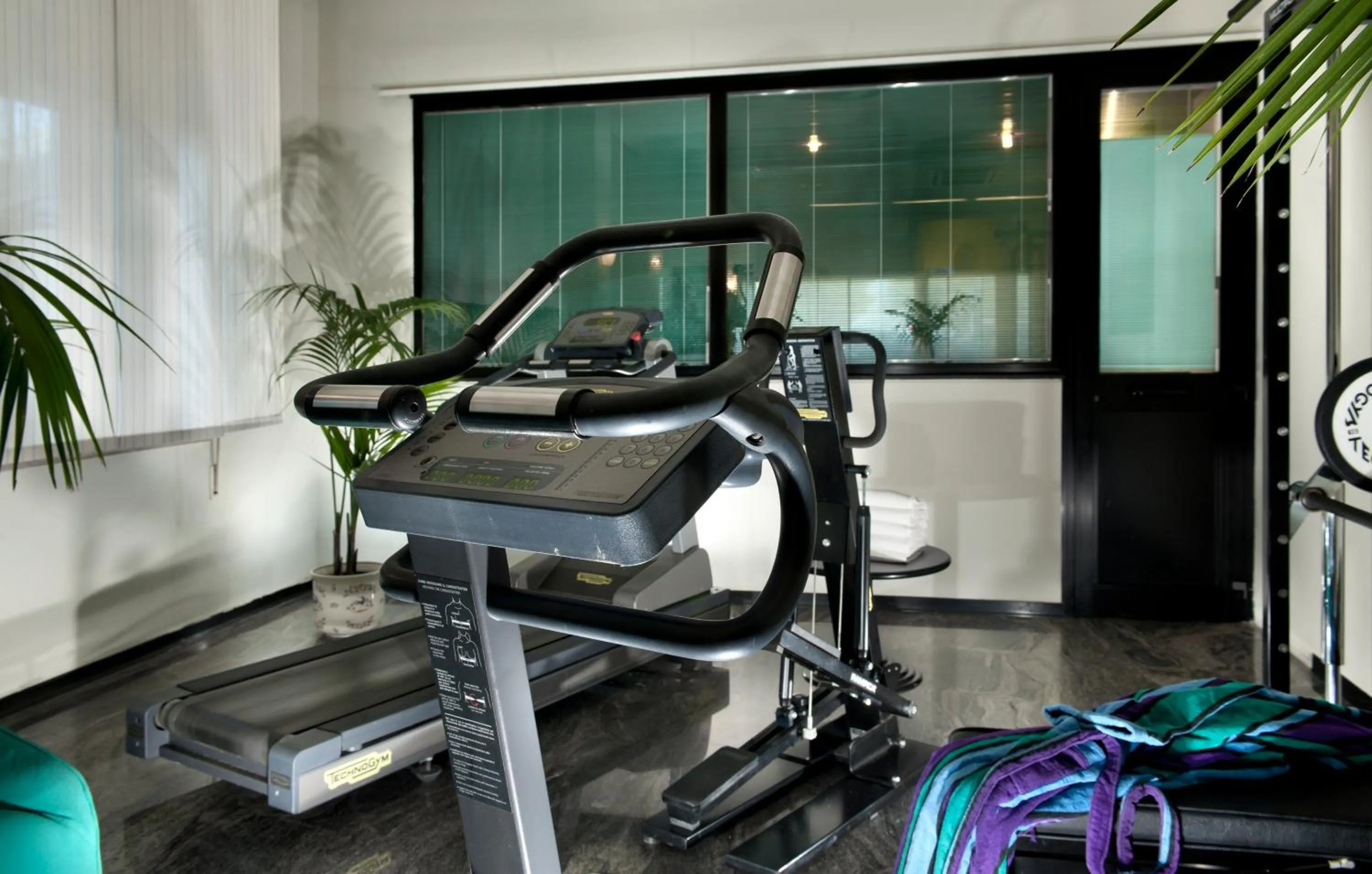Fitness centre/facilities in Hotel Cormoran