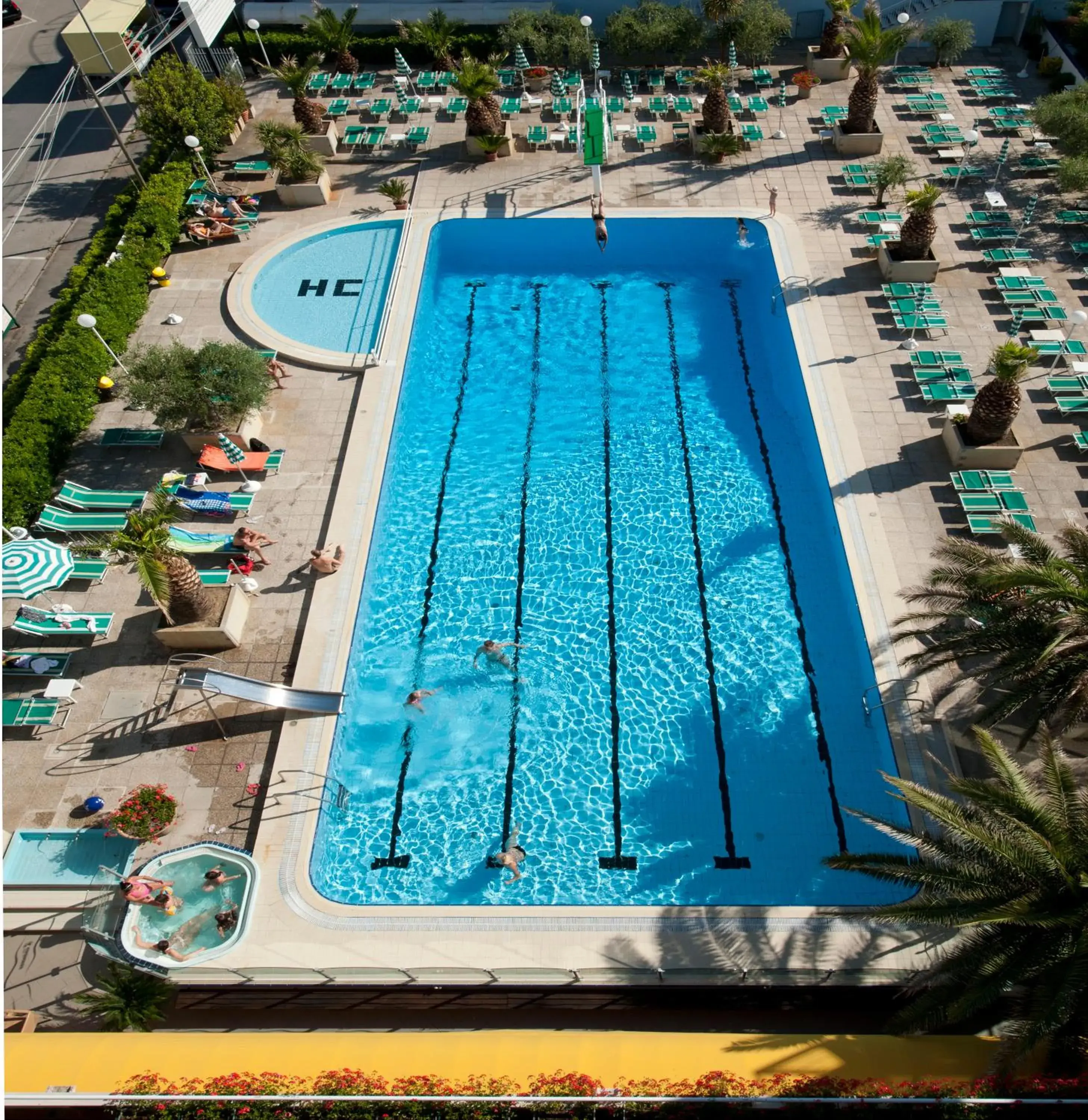 Day, Pool View in Hotel Cormoran