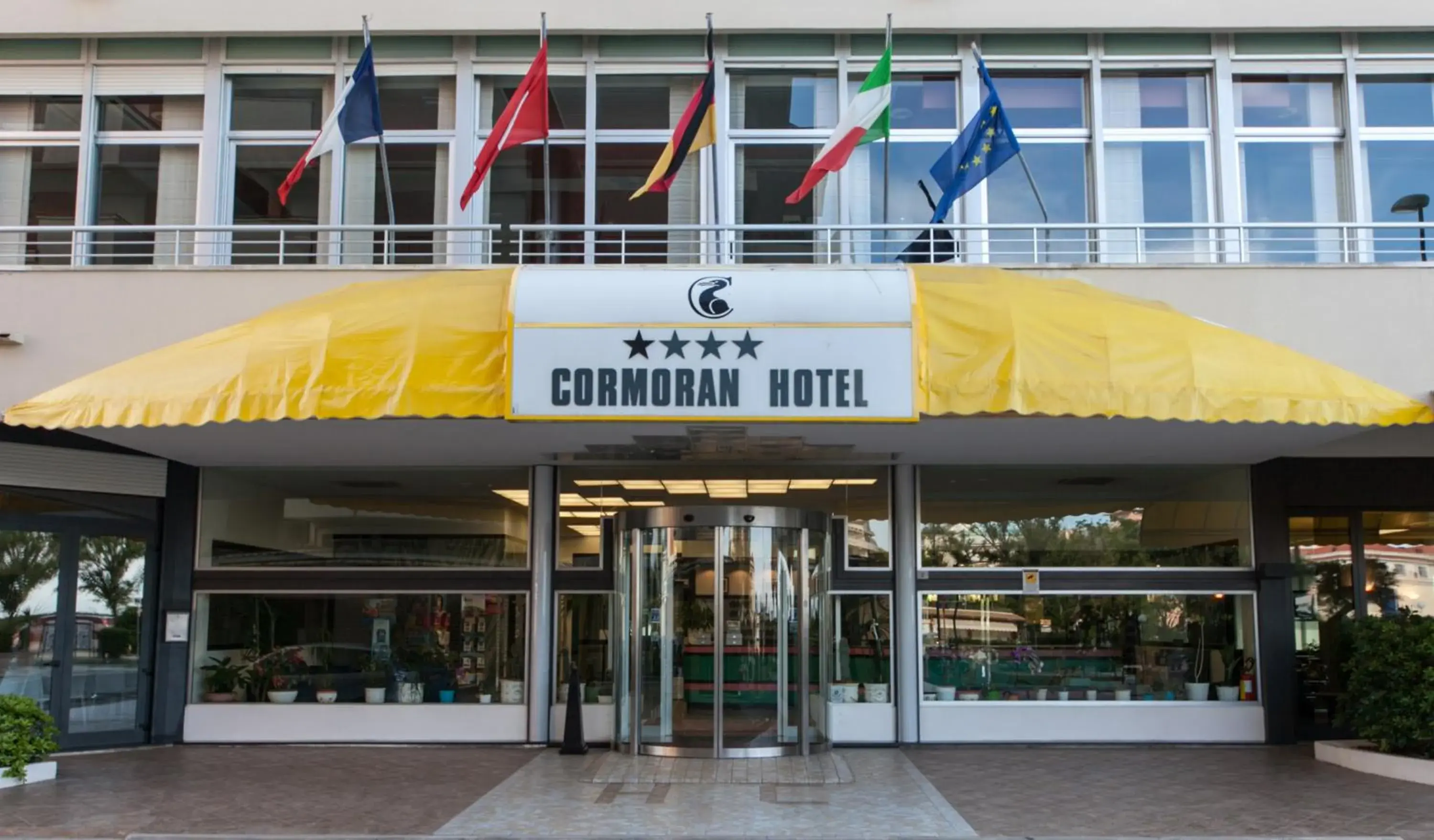 Facade/entrance in Hotel Cormoran