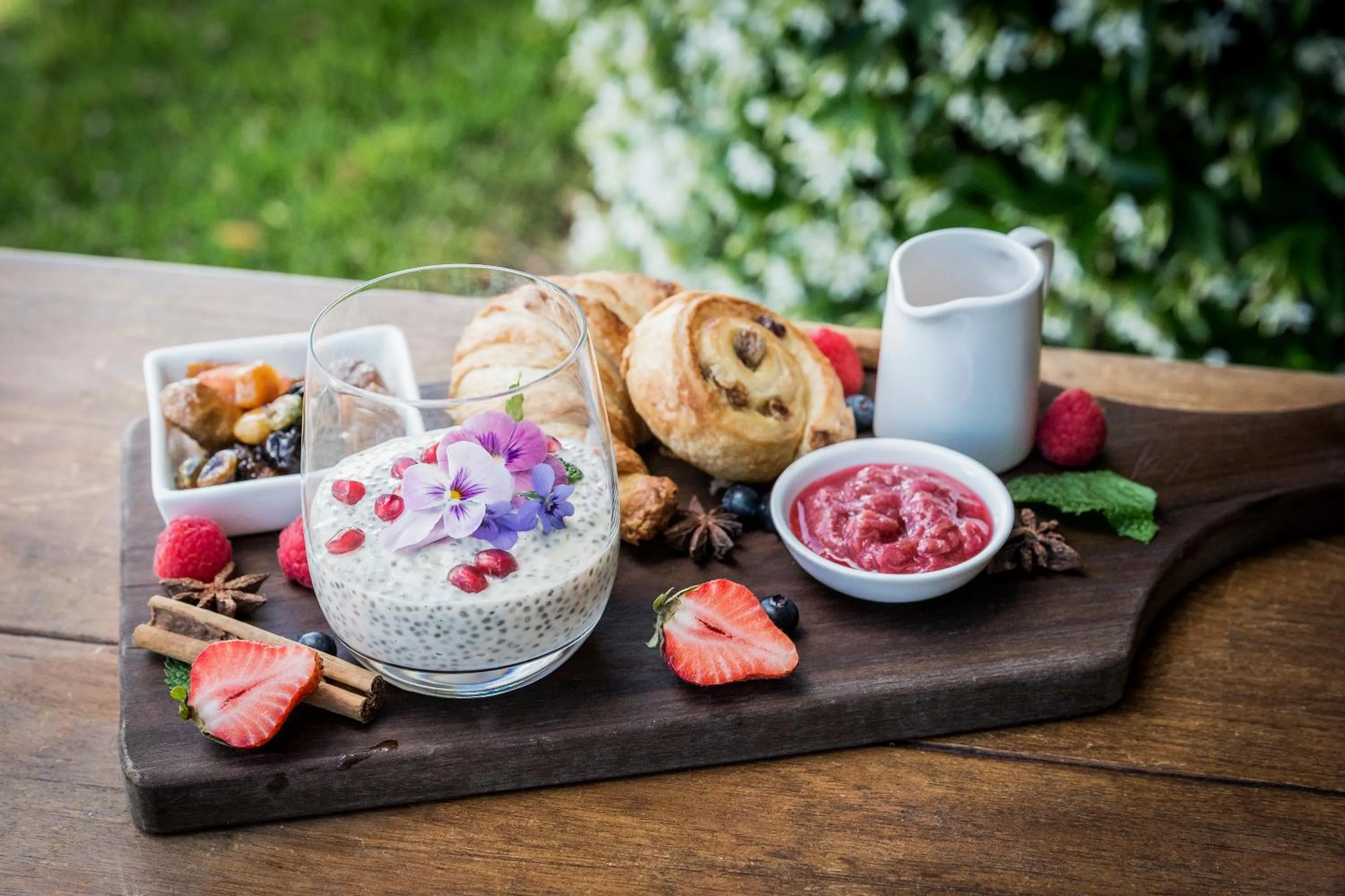 Food close-up in Spicers Peak Lodge