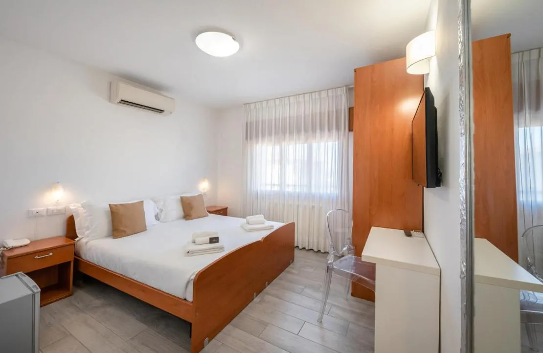 Bed in Hotel Tre Rose