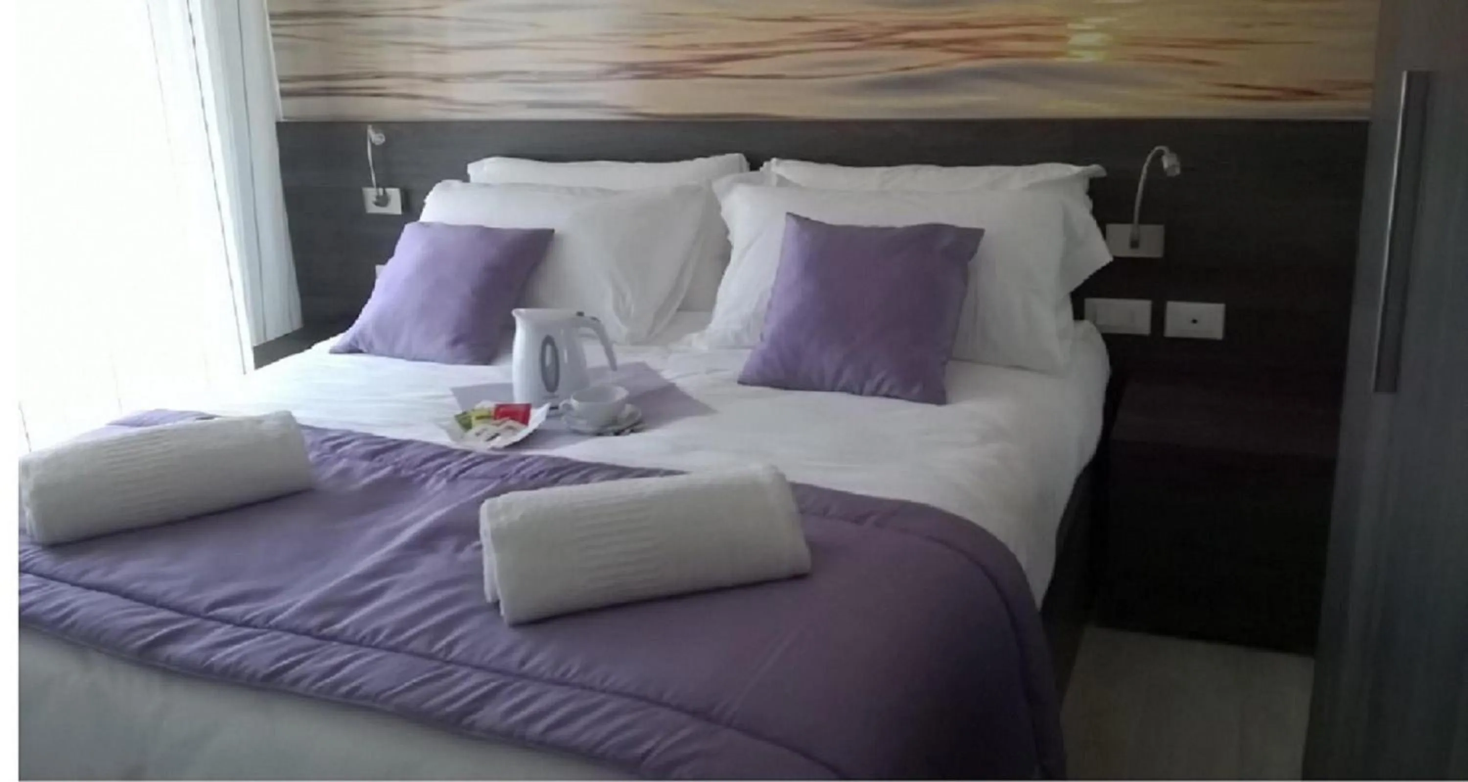 Bed in Hotel Tre Rose