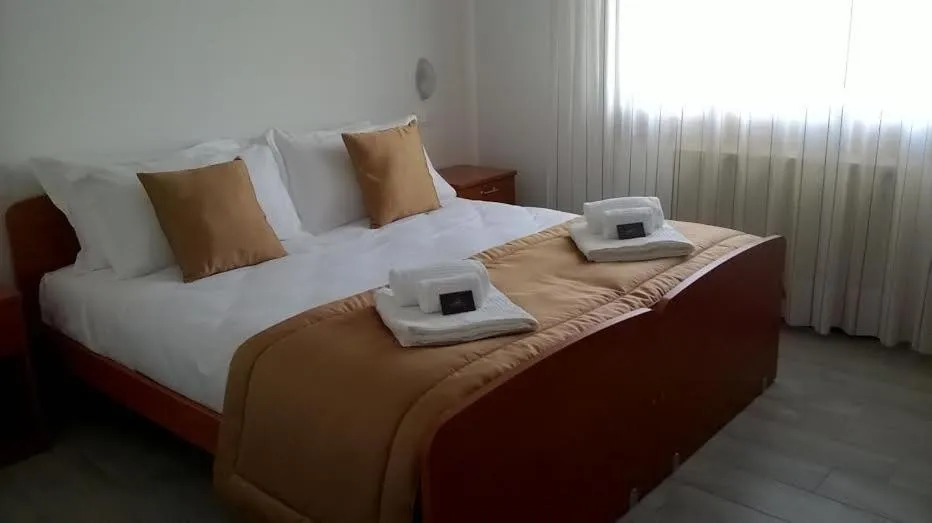 Bed in Hotel Tre Rose