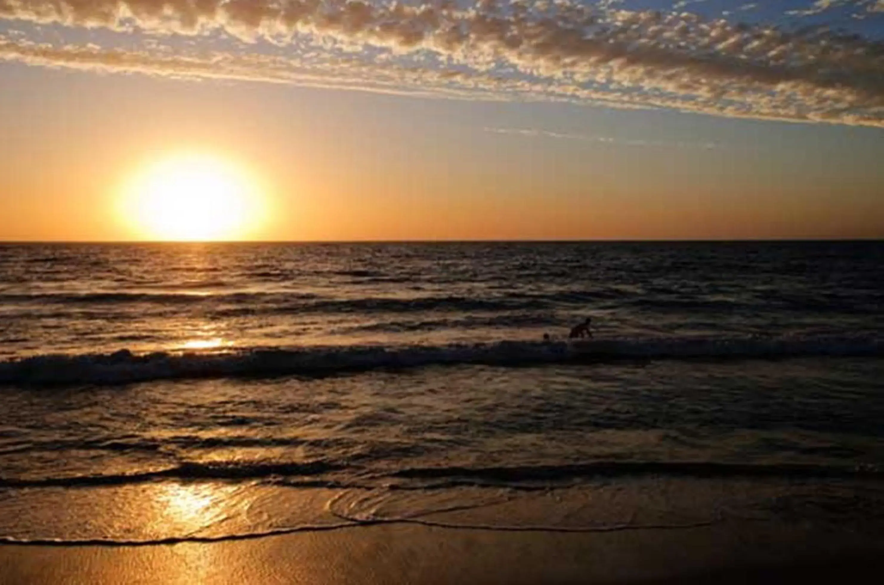 Sunset in Ocean View Motel Sunset in Ocean View Motel