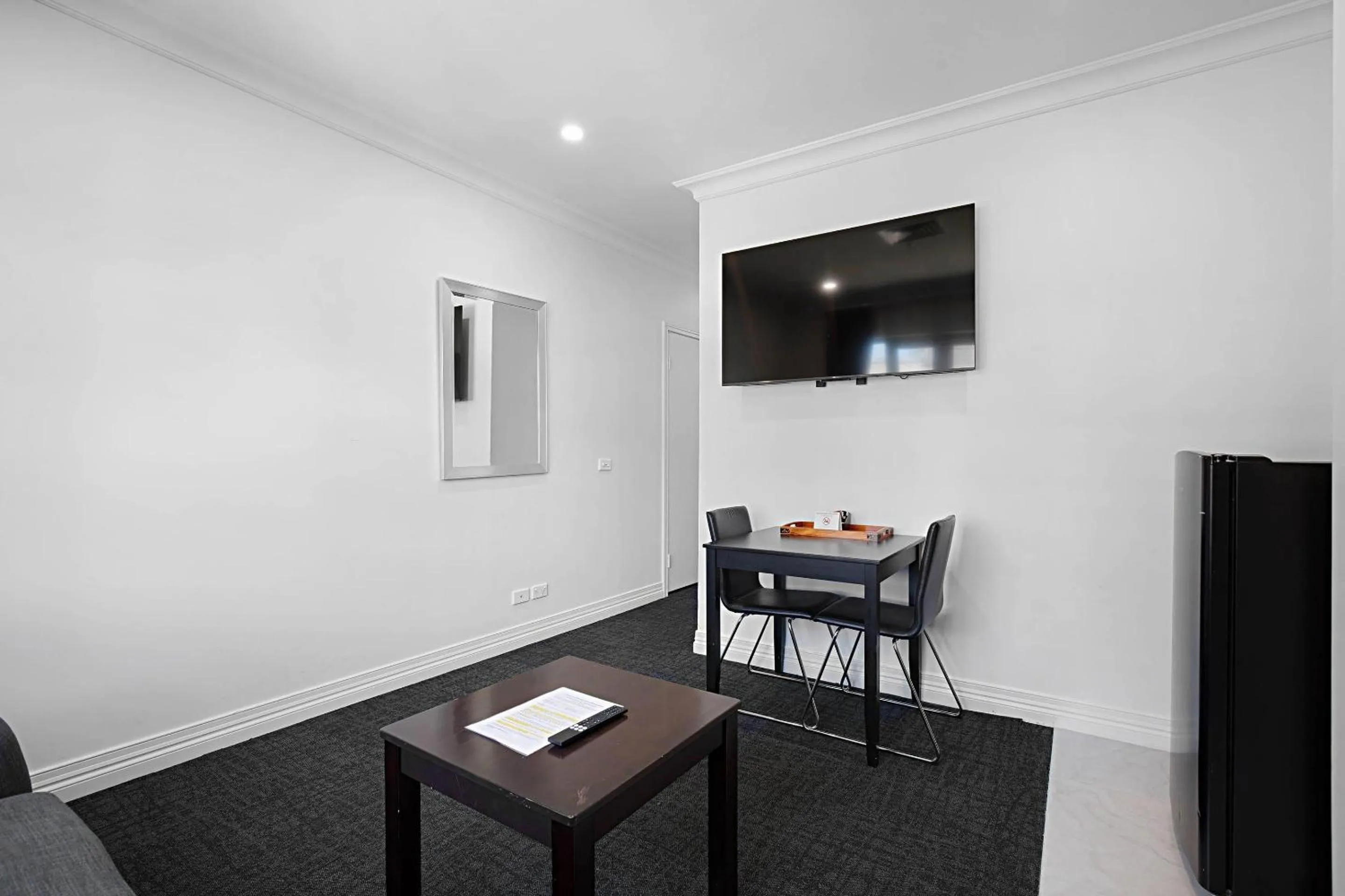 Bedroom in Comfort Apartments Melbourne Central