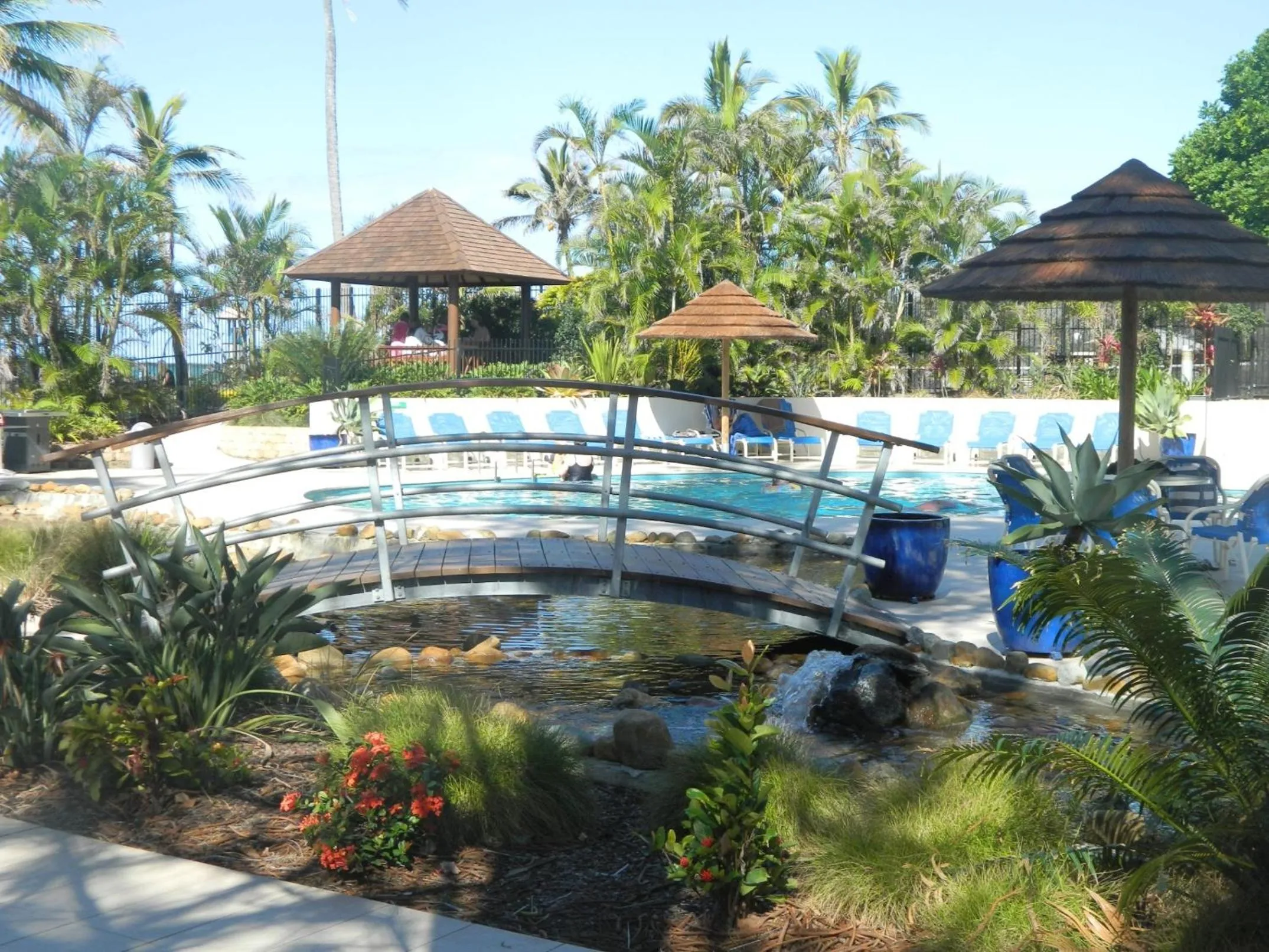 Garden in Royal Palm Resort on the Beach