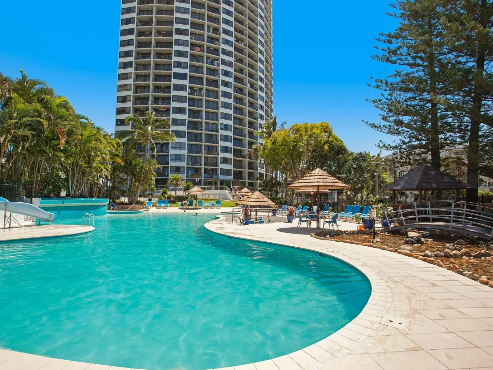 Seating area in Royal Palm Resort on the Beach