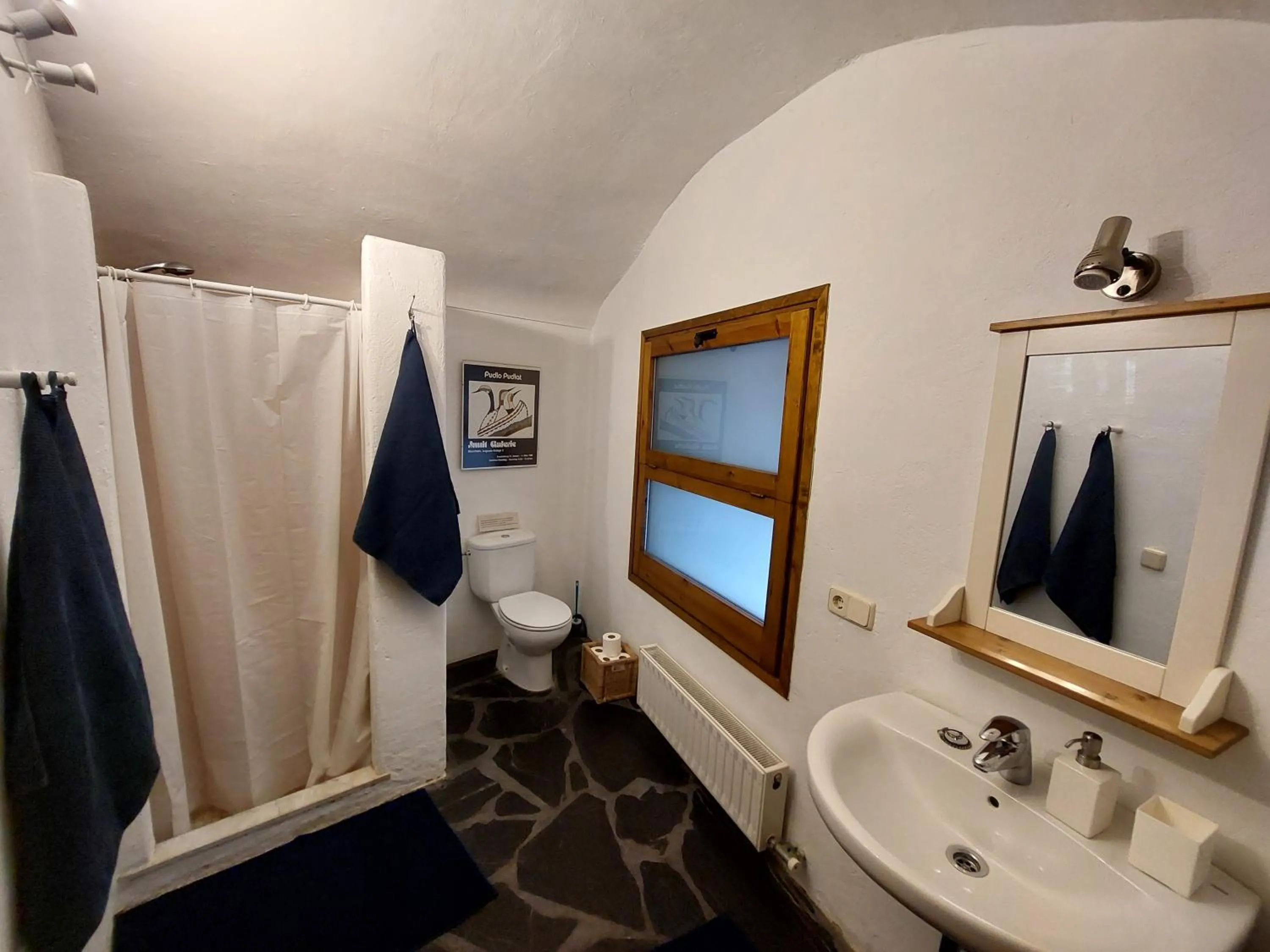 Bathroom in Cala Clareta