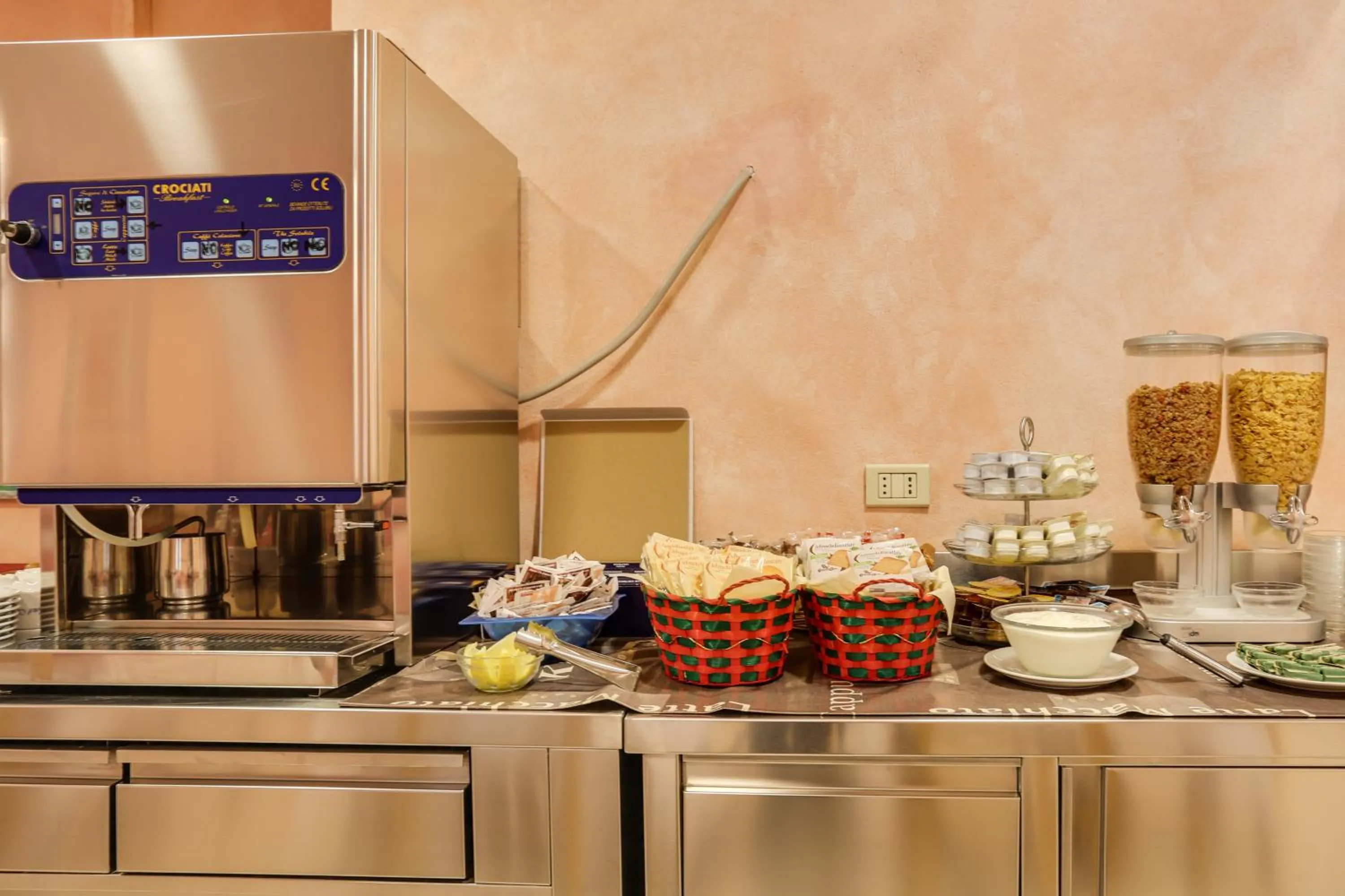 Buffet breakfast in Hotel Smile