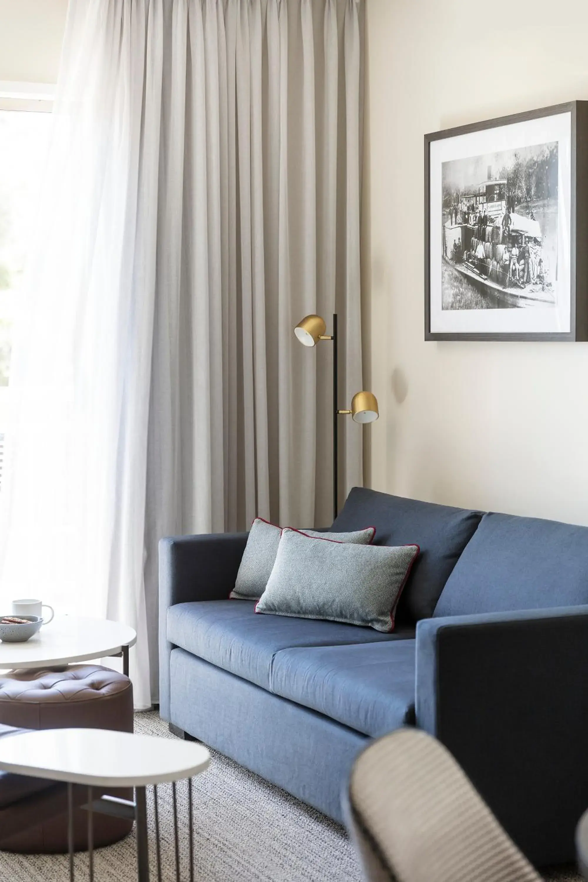 Living room in Quest Echuca Living room in Quest Echuca