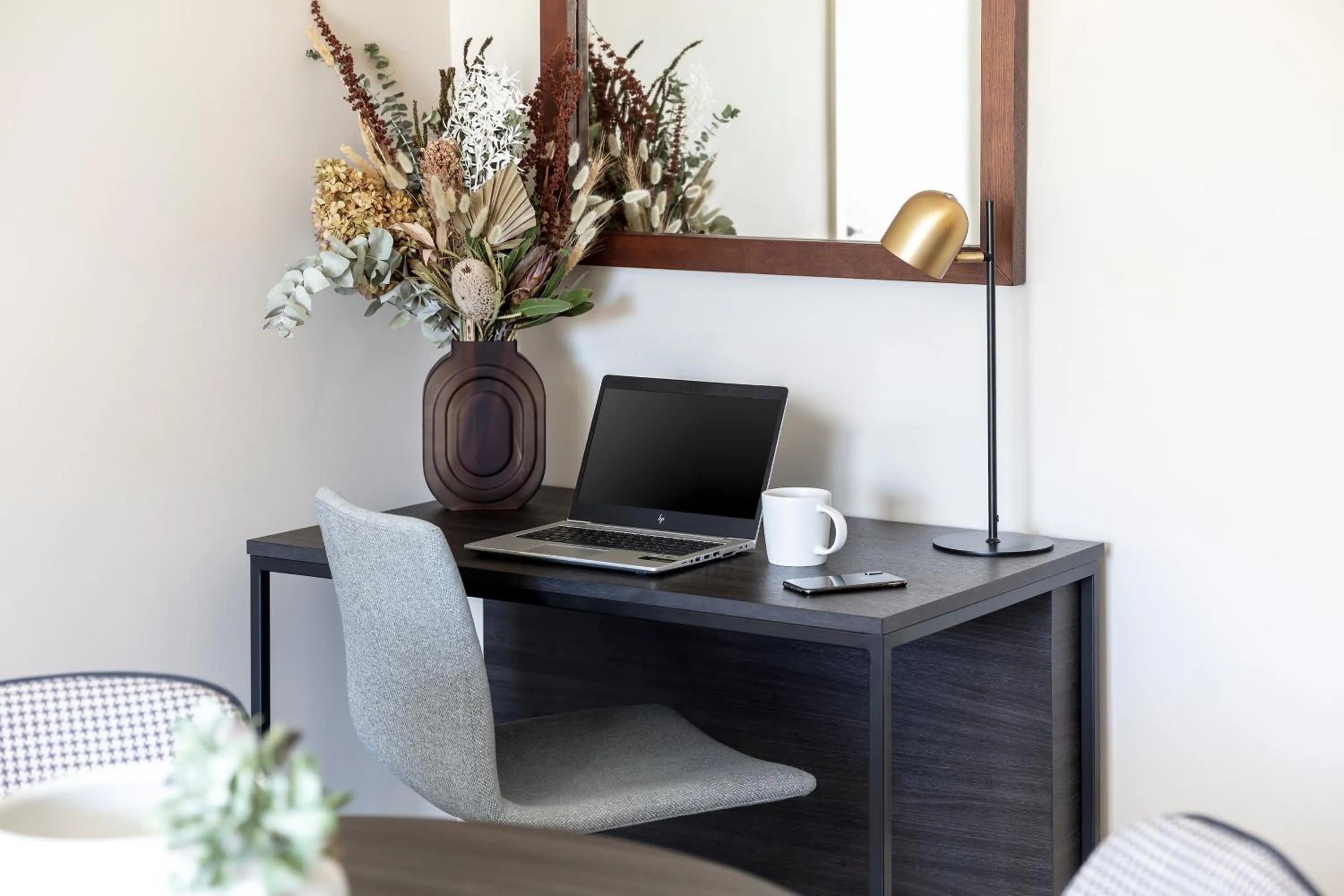 Living room in Quest Echuca