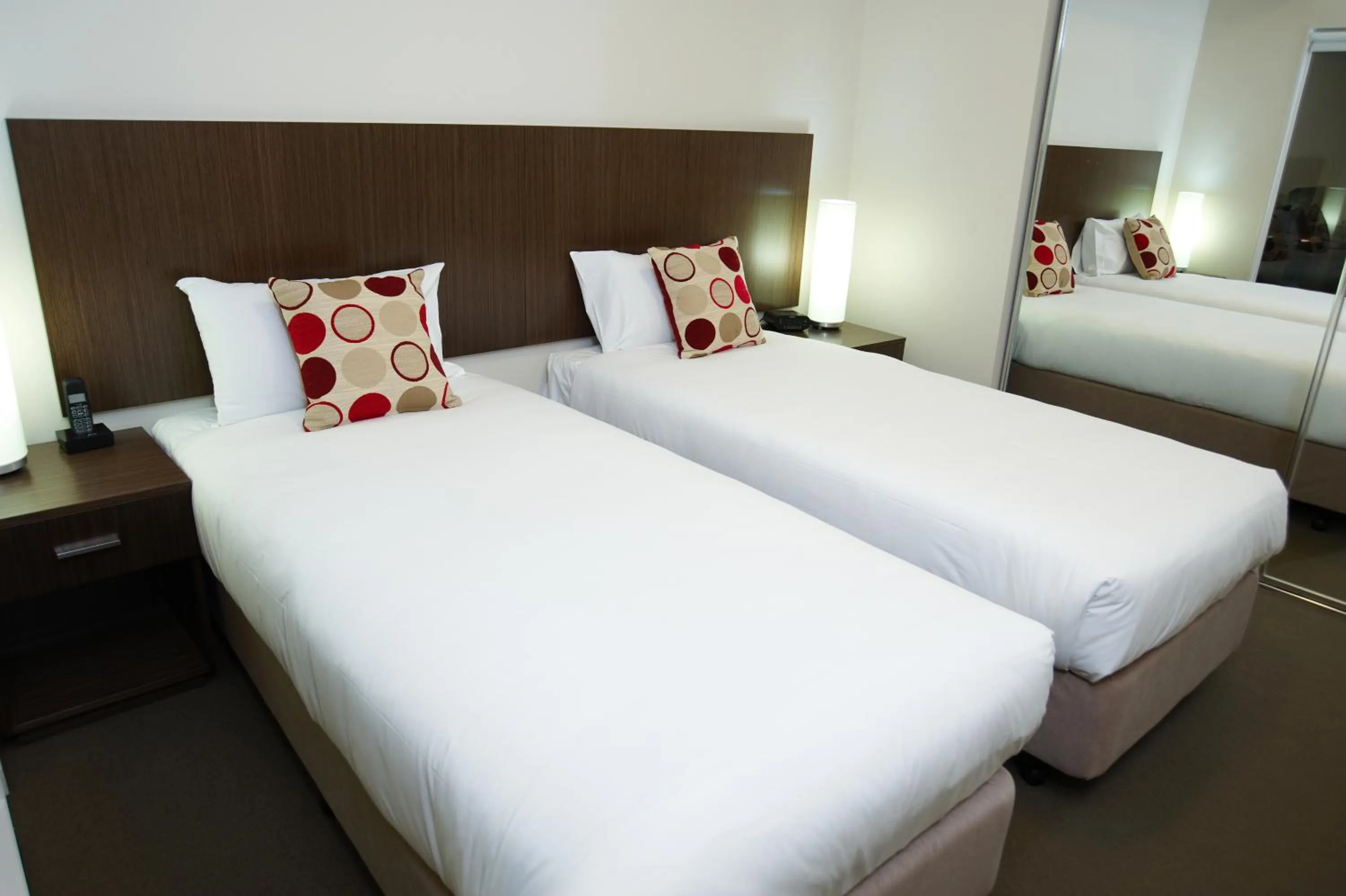 Bed in Quest Shepparton