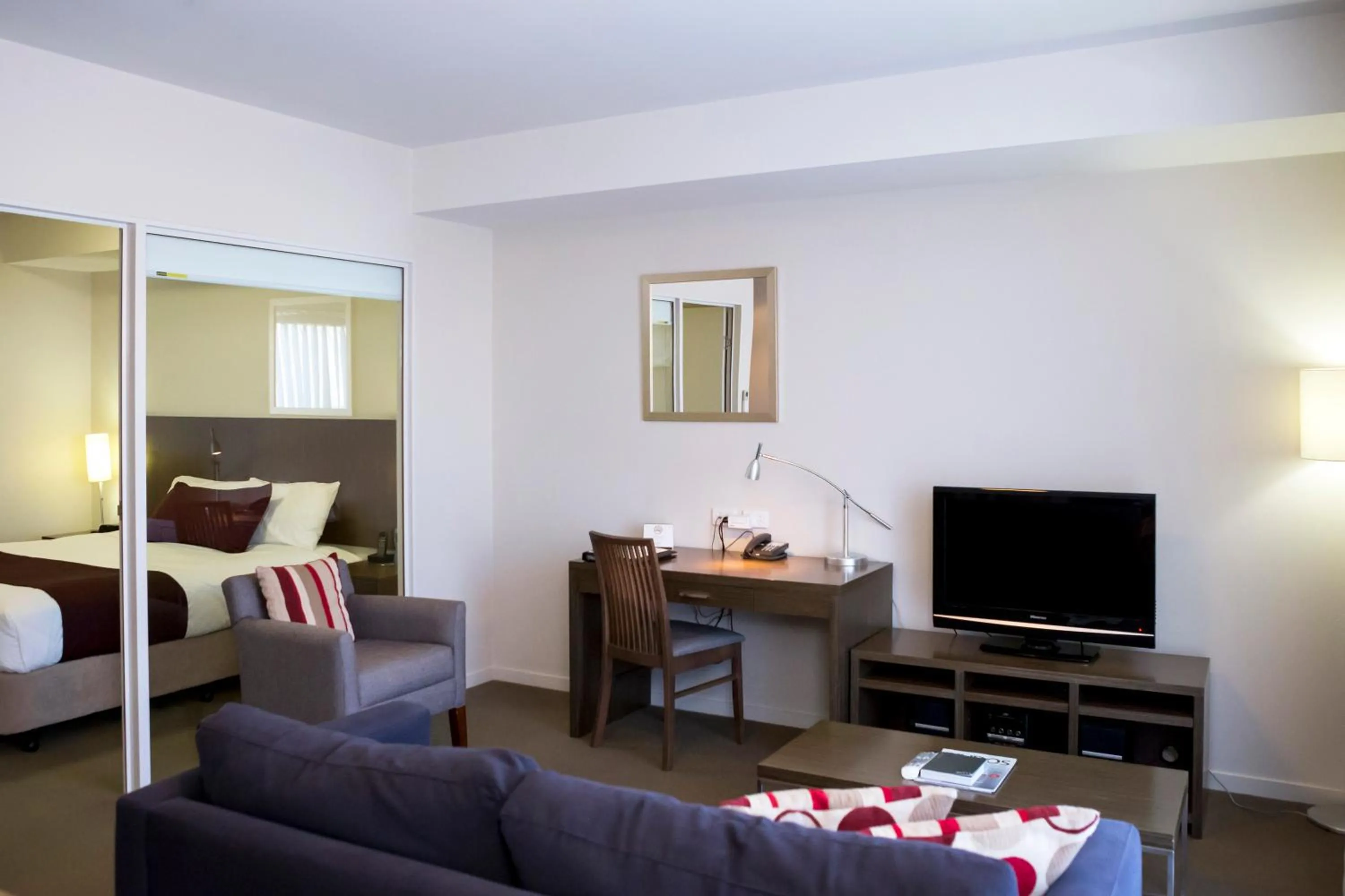 Living room in Quest Shepparton