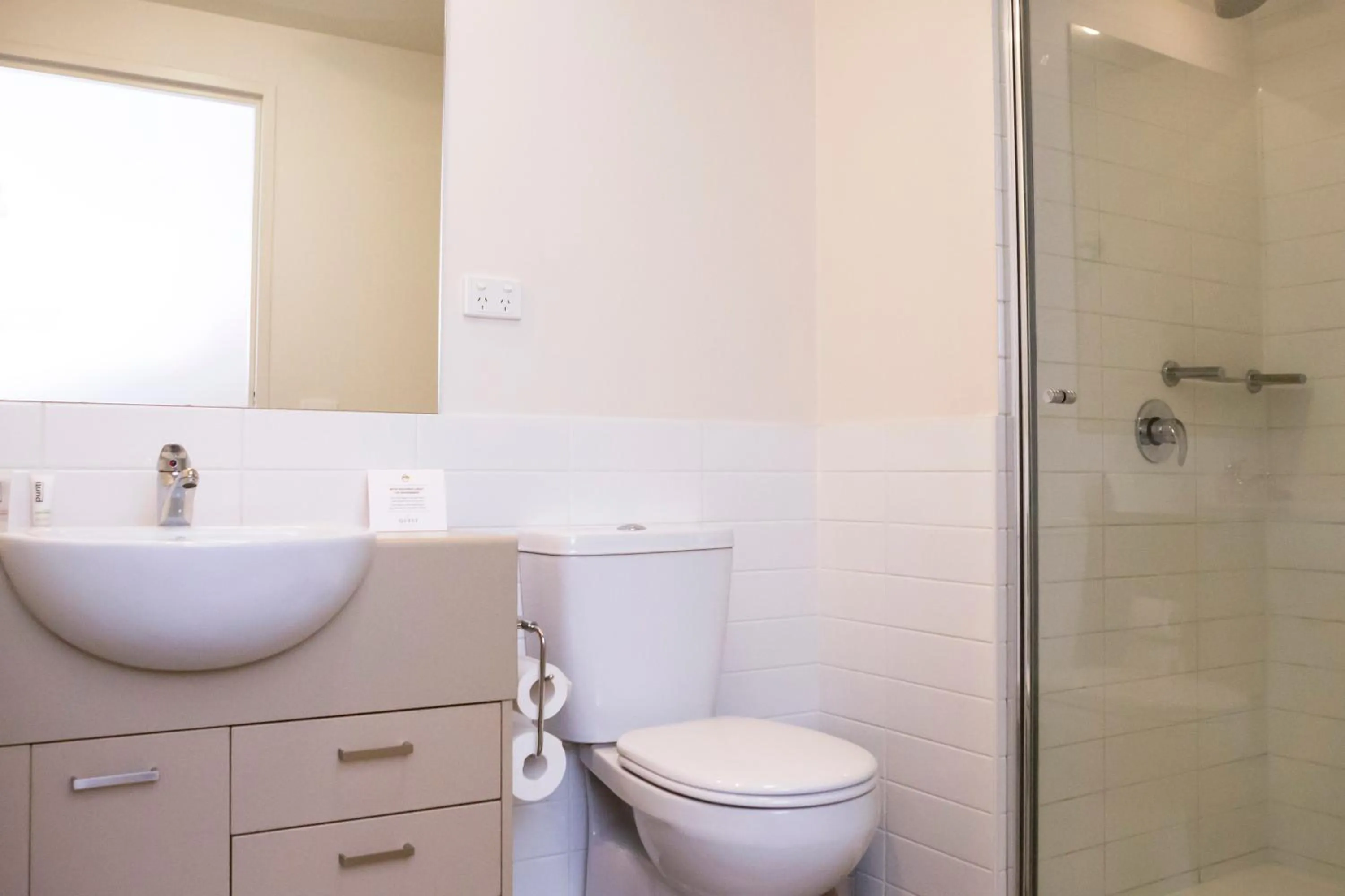 Bathroom in Quest Shepparton