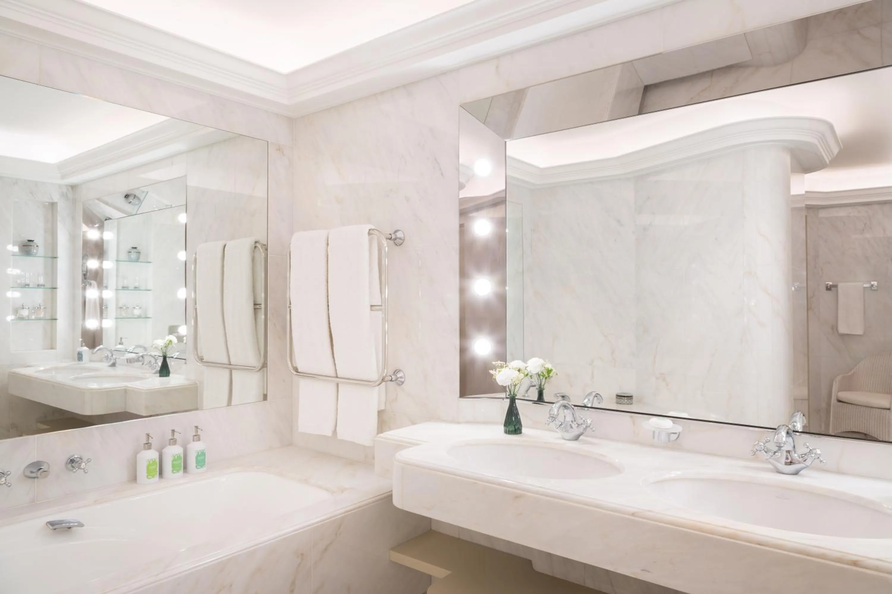 Bathroom in Le Bristol Paris, Oetker Hotels