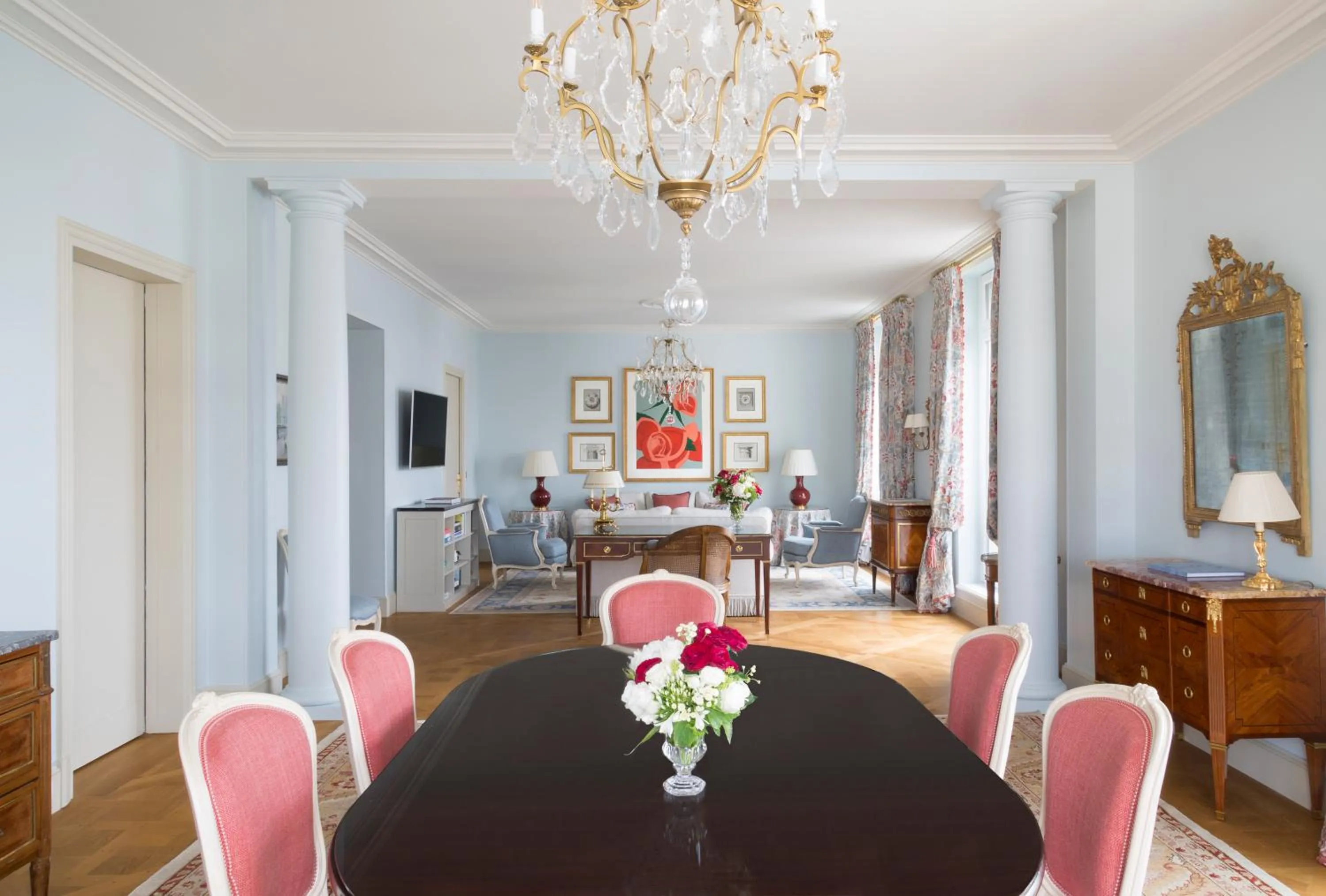 Dinner in Le Bristol Paris, Oetker Hotels