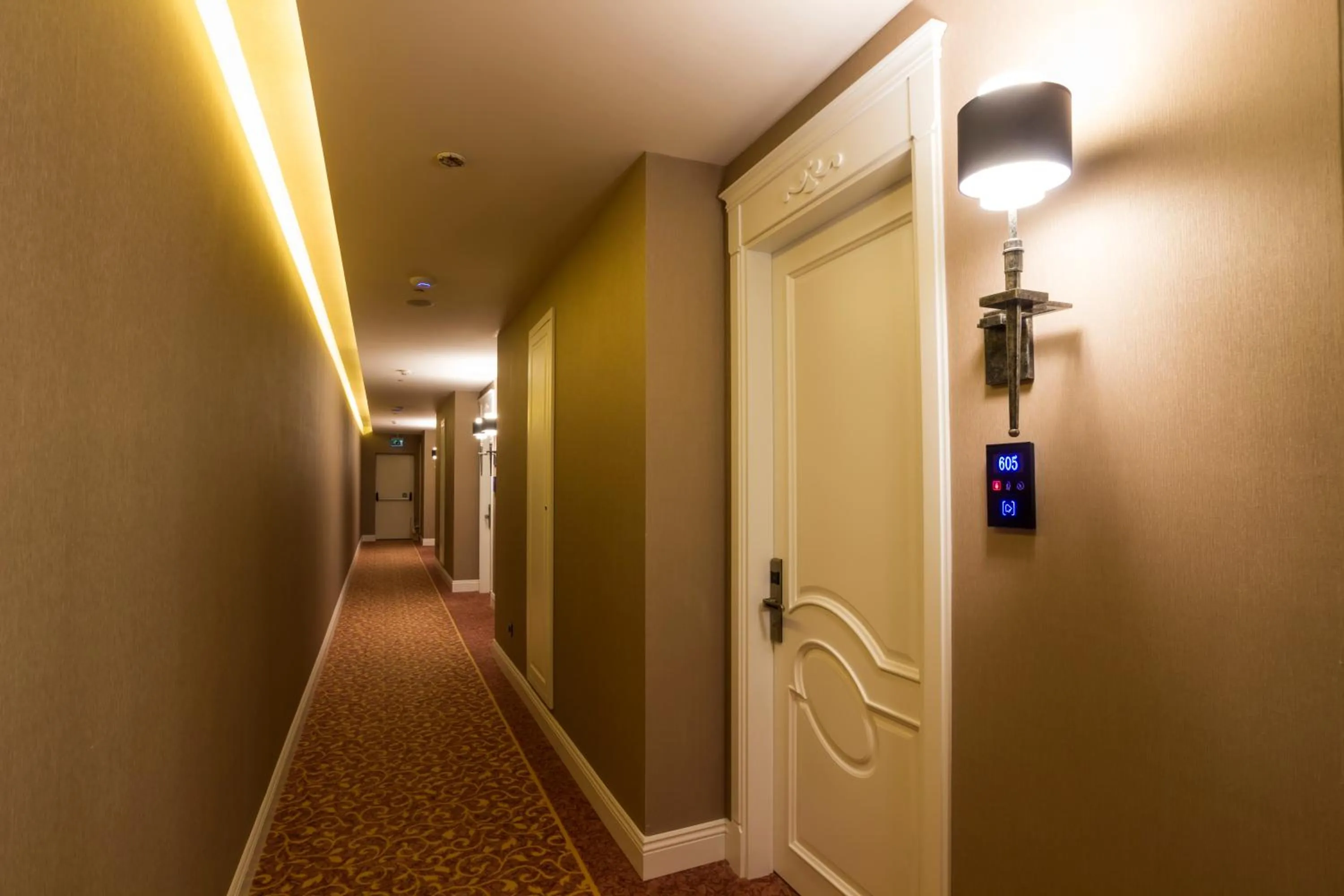 Floor plan in Mell Hotel