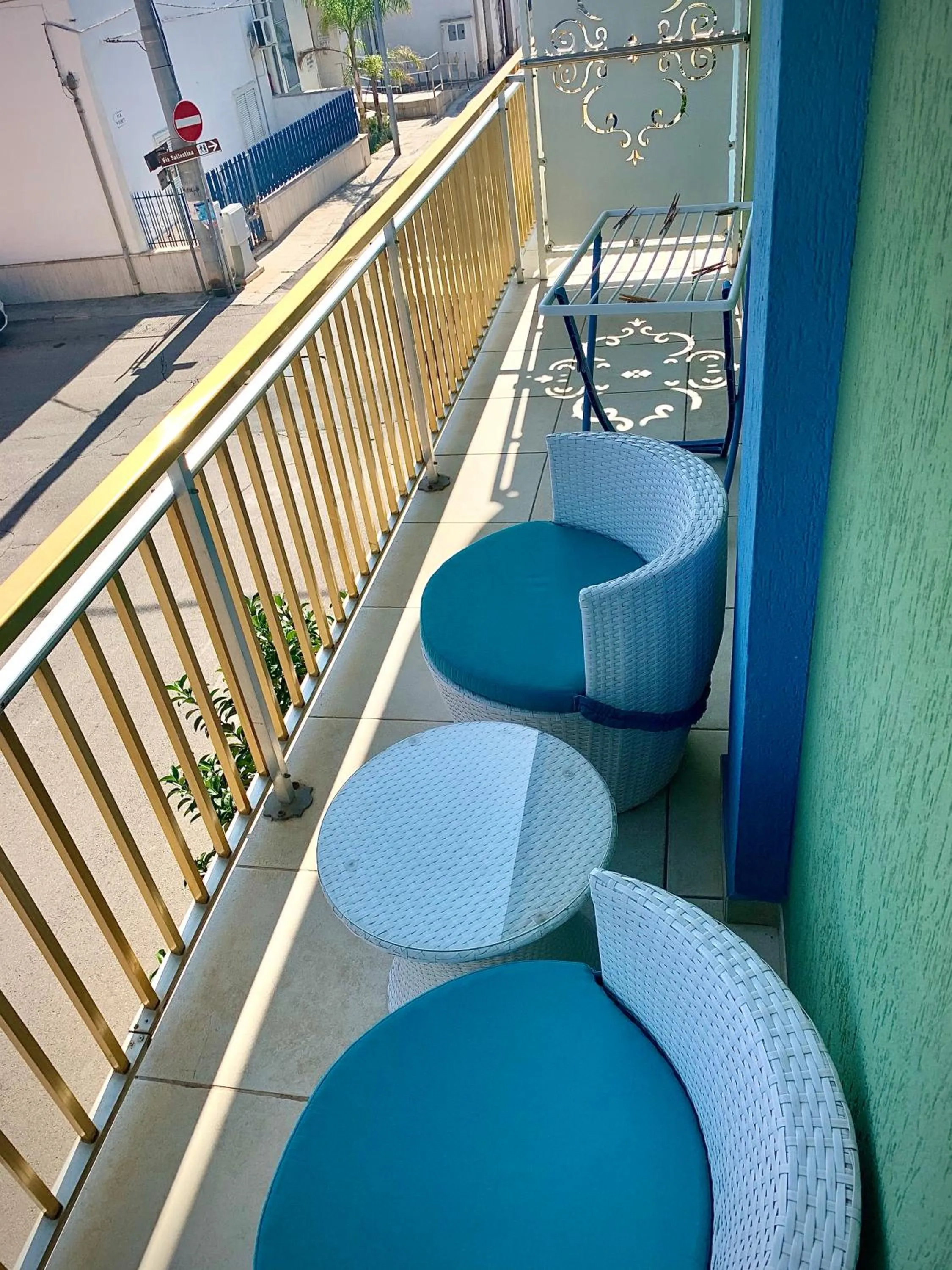 Balcony/Terrace in Palazzo Greco B&B