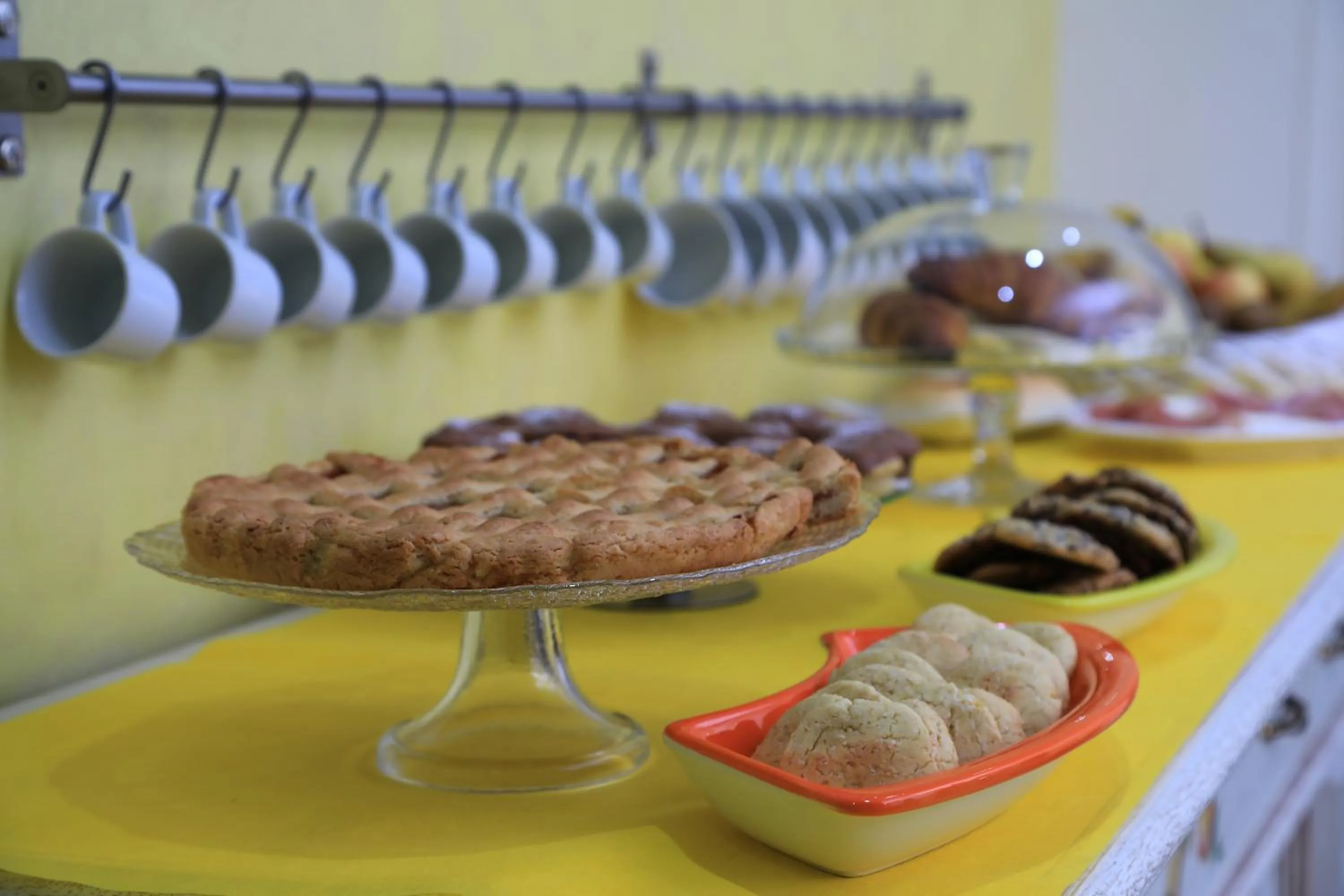 Buffet breakfast in Palazzo Greco B&B