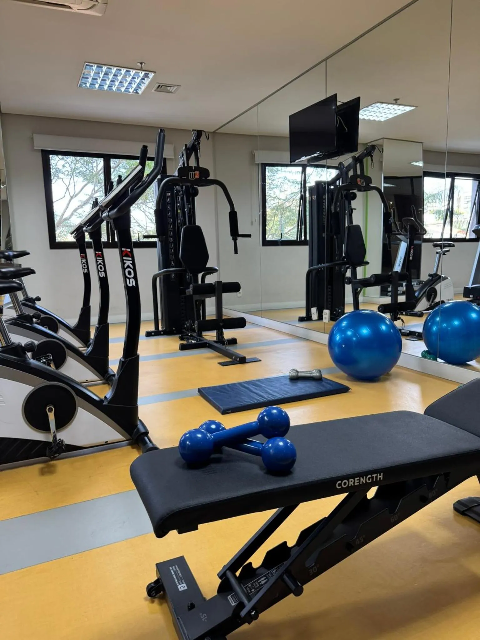 Fitness centre/facilities in Blue Tree Towers Valinhos