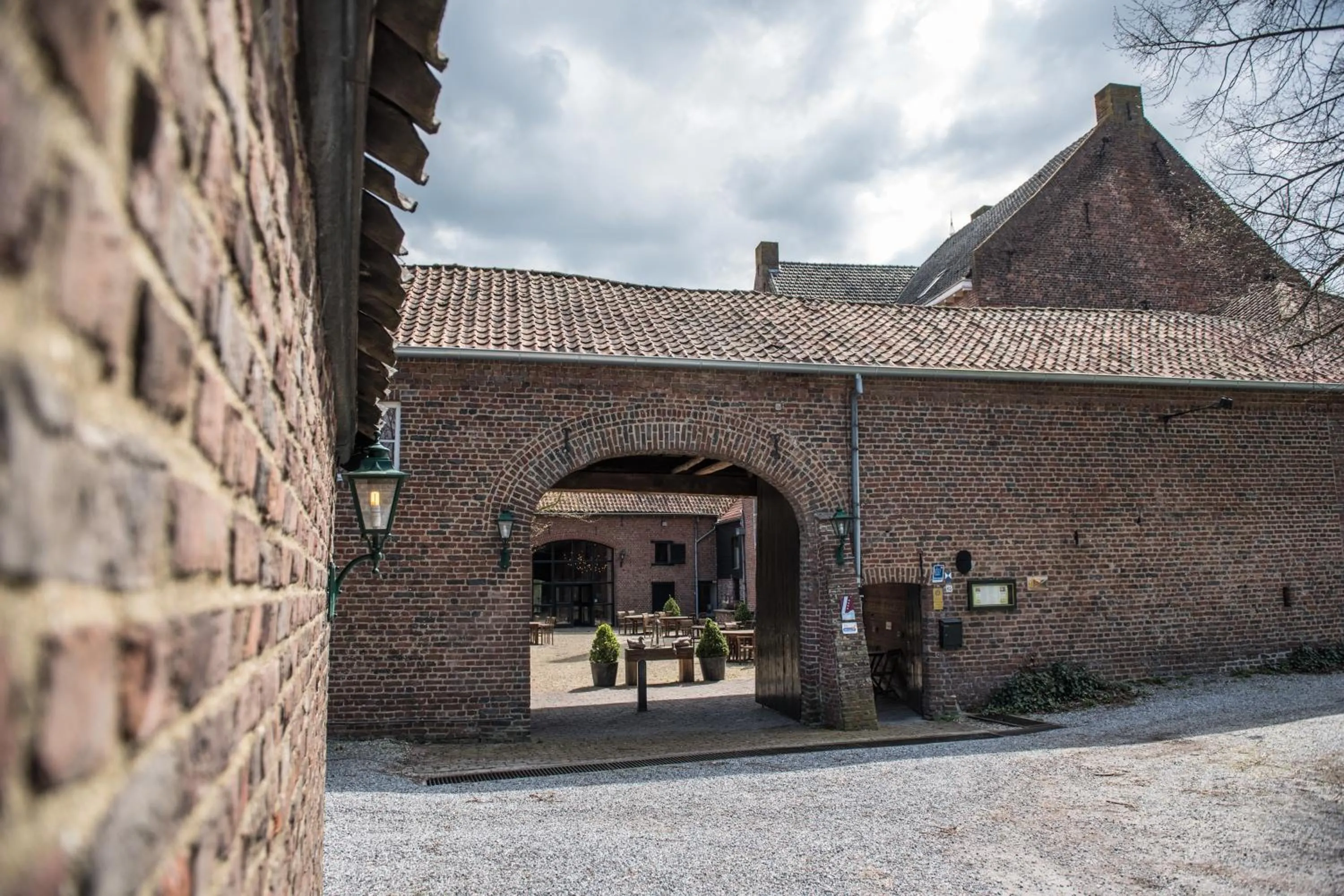 Facade/entrance in Hotel Schinvelder Hoeve
