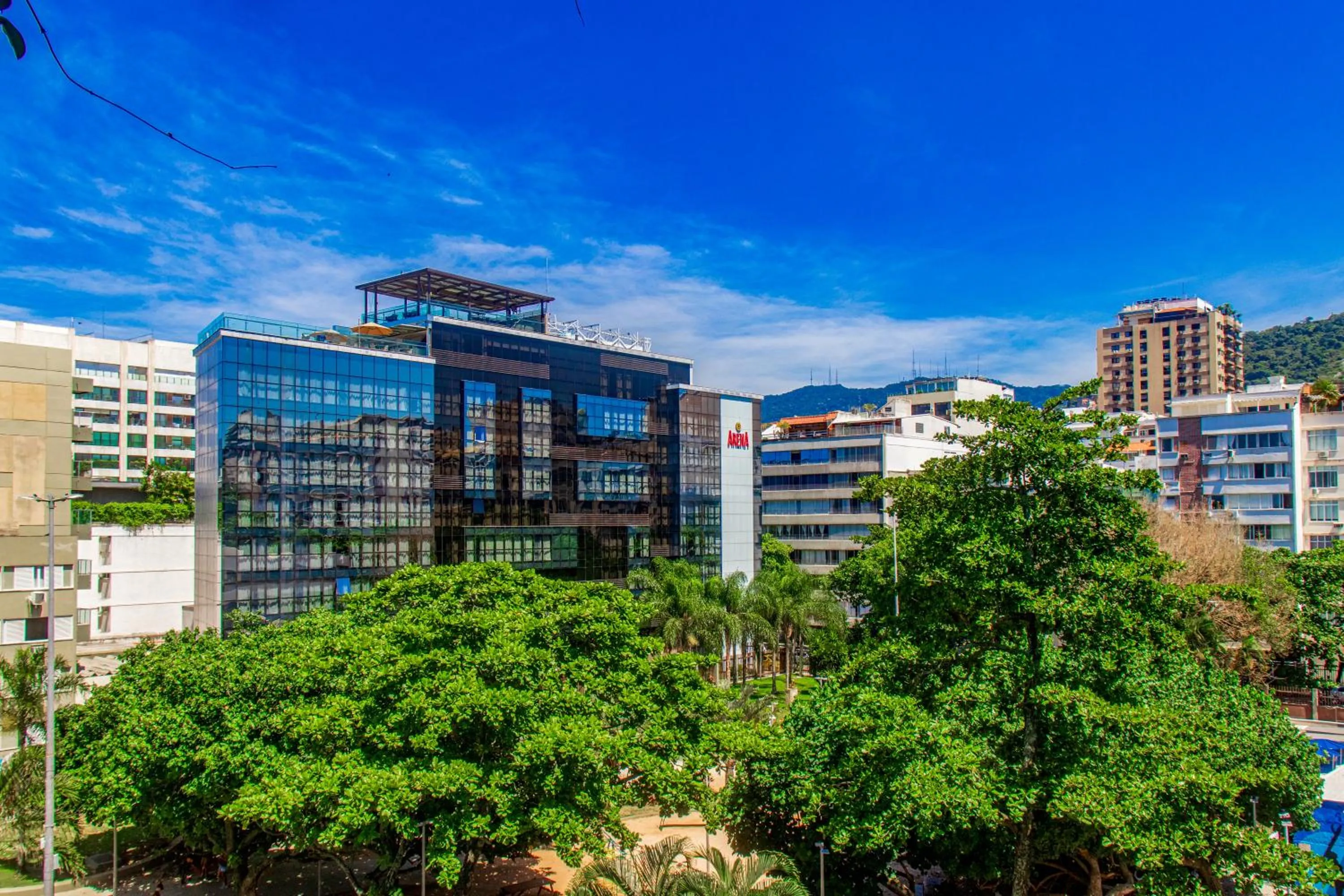 Facade/entrance in Arena Ipanema Hotel