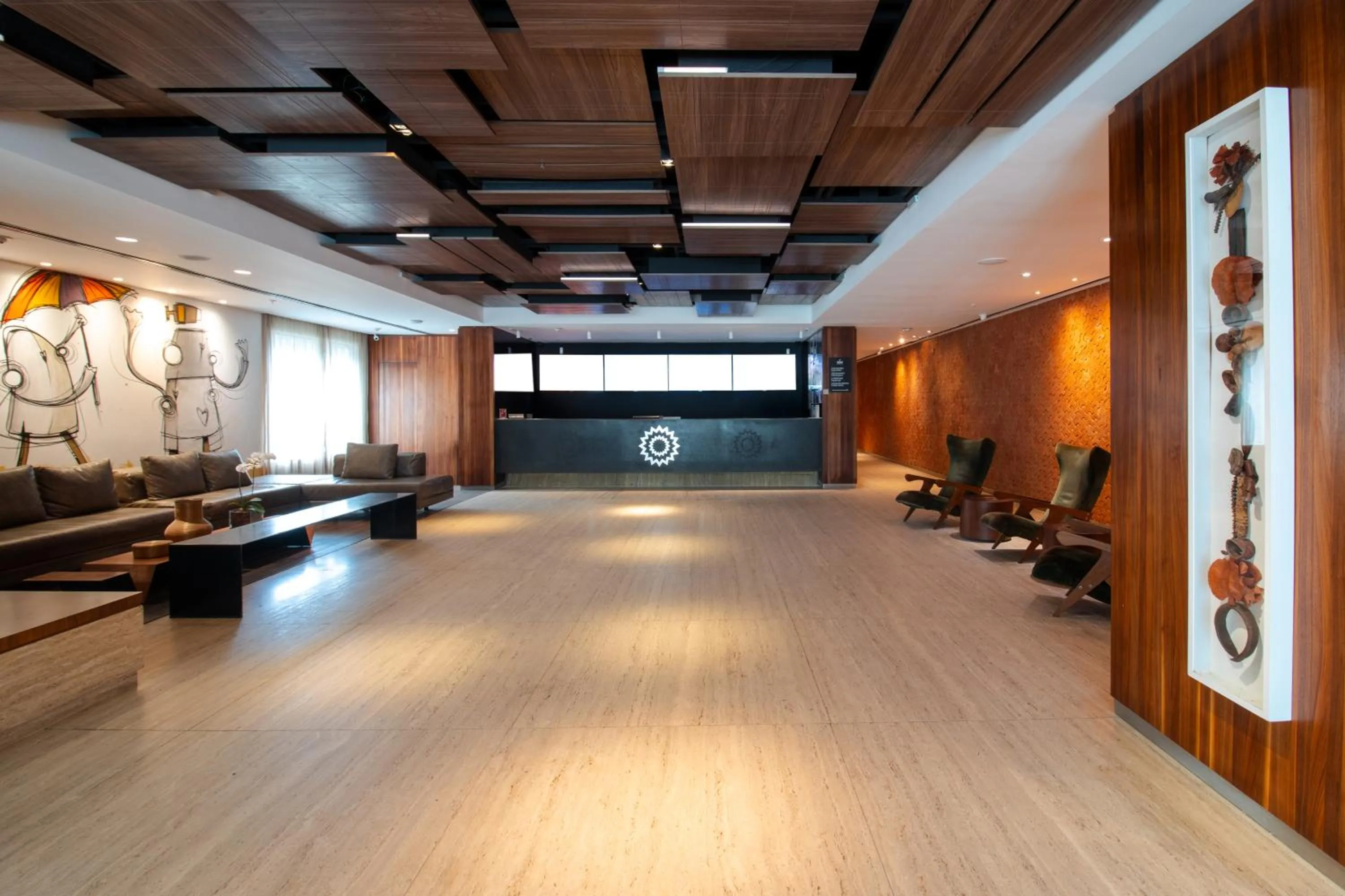 Lobby or reception in Arena Ipanema Hotel