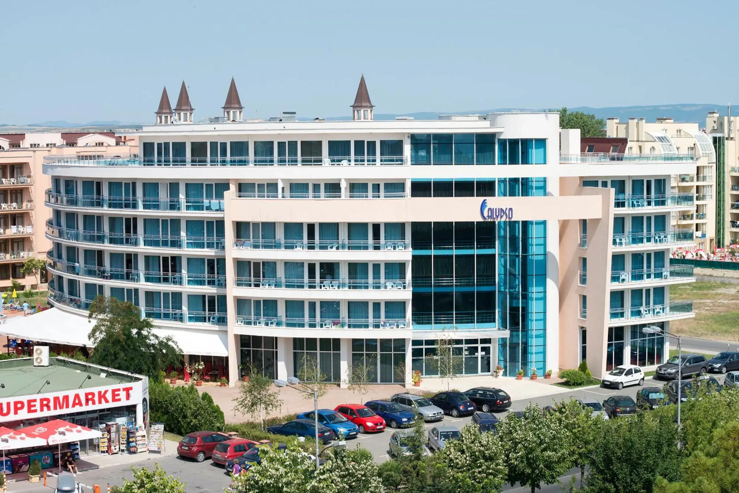 Facade/entrance in Calypso Hotel - All Incluisve Facade/entrance in Calypso Hotel - All Incluisve