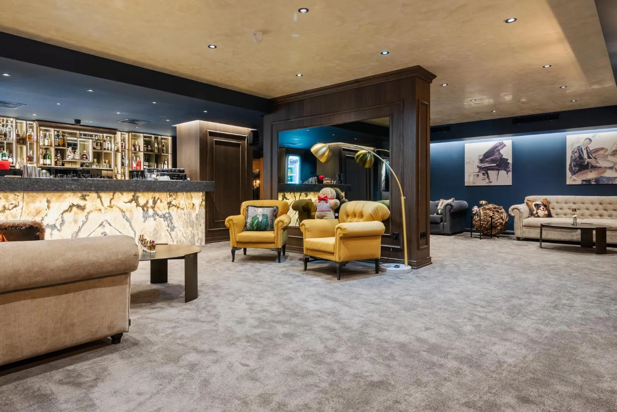 Living room in Premier Luxury Mountain Resort