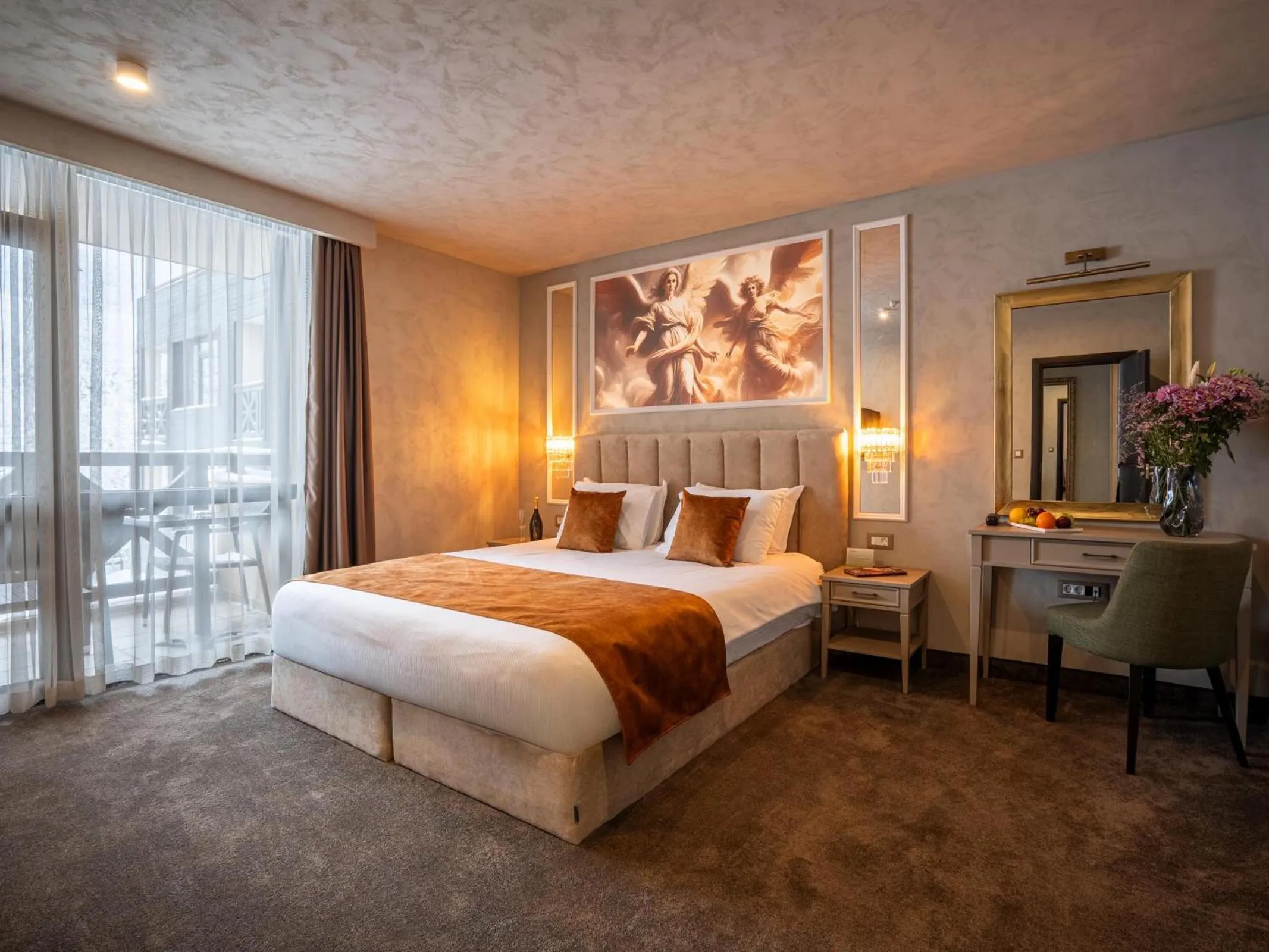 Bed in Premier Luxury Mountain Resort