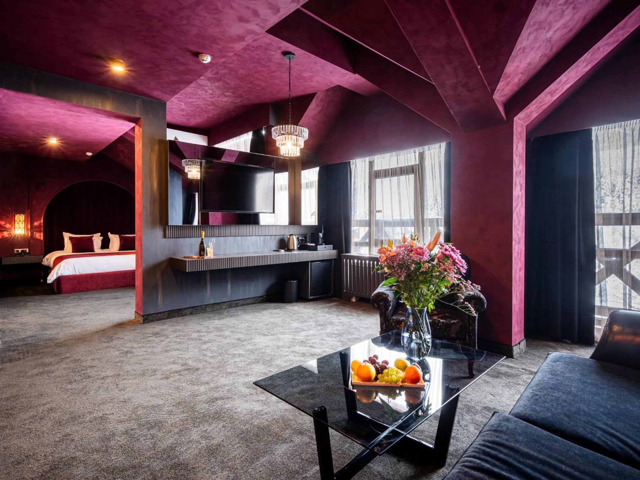 Bed in Premier Luxury Mountain Resort