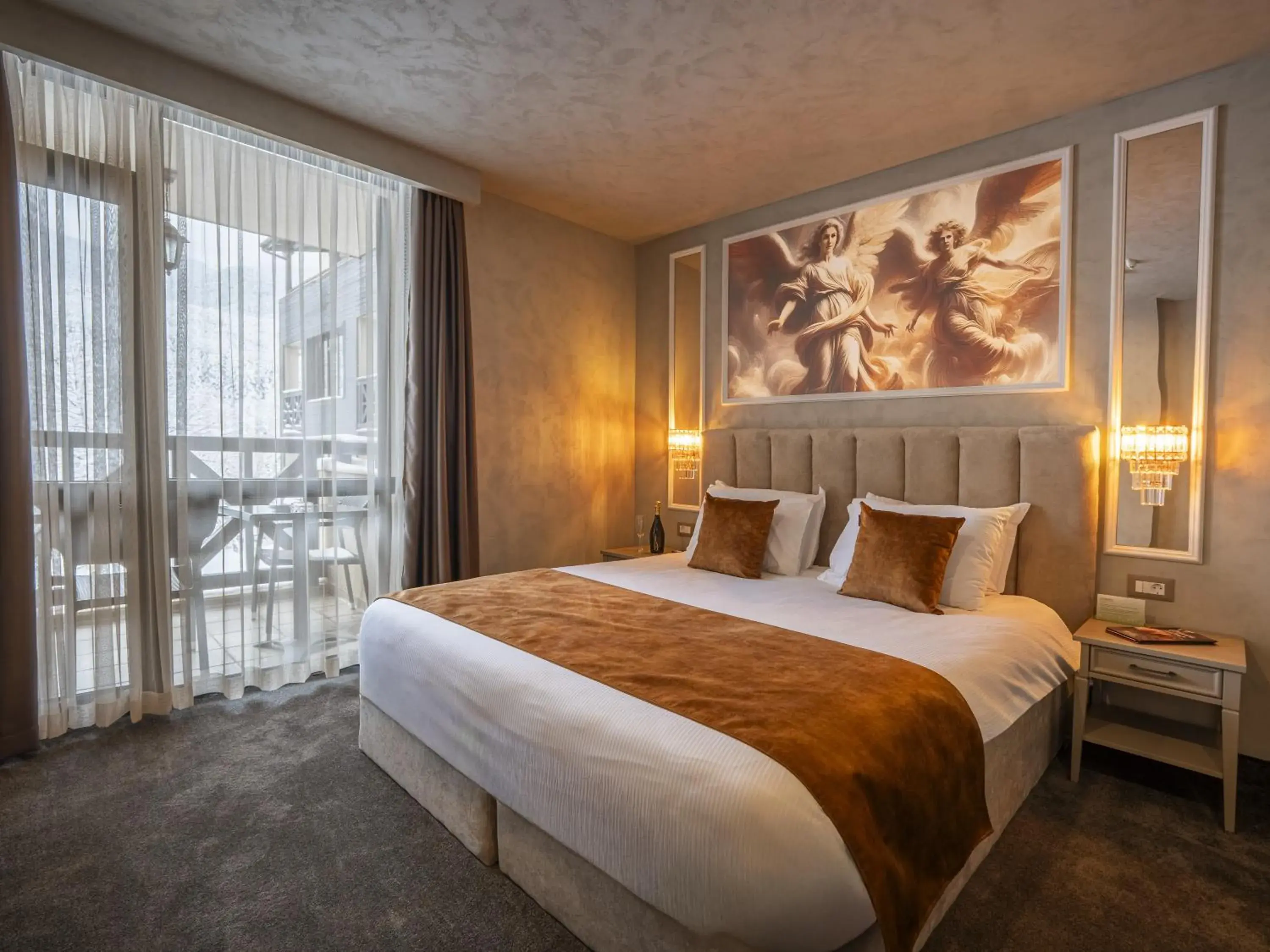 Bed in Premier Luxury Mountain Resort Bed in Premier Luxury Mountain Resort