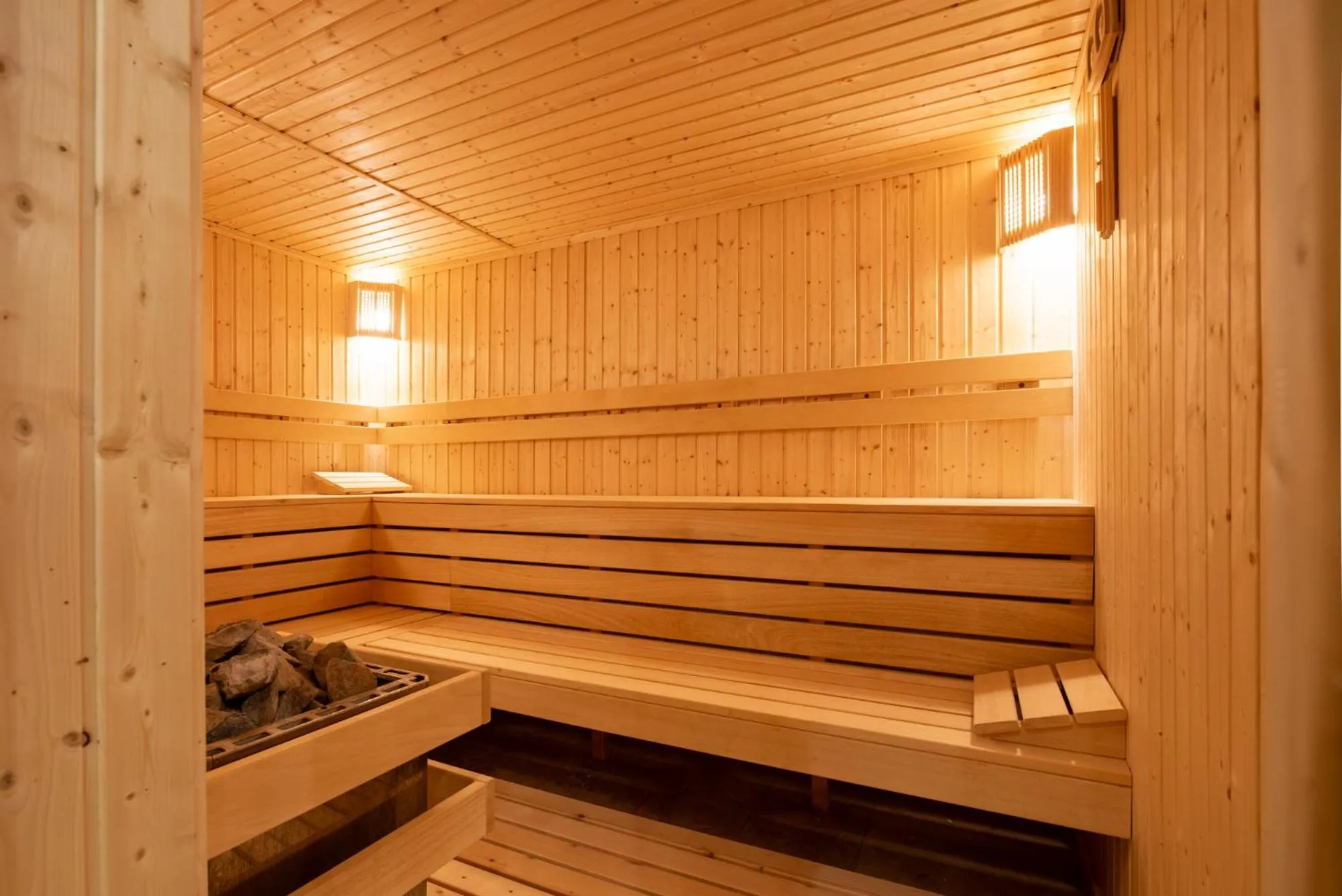 Sauna in Premier Luxury Mountain Resort