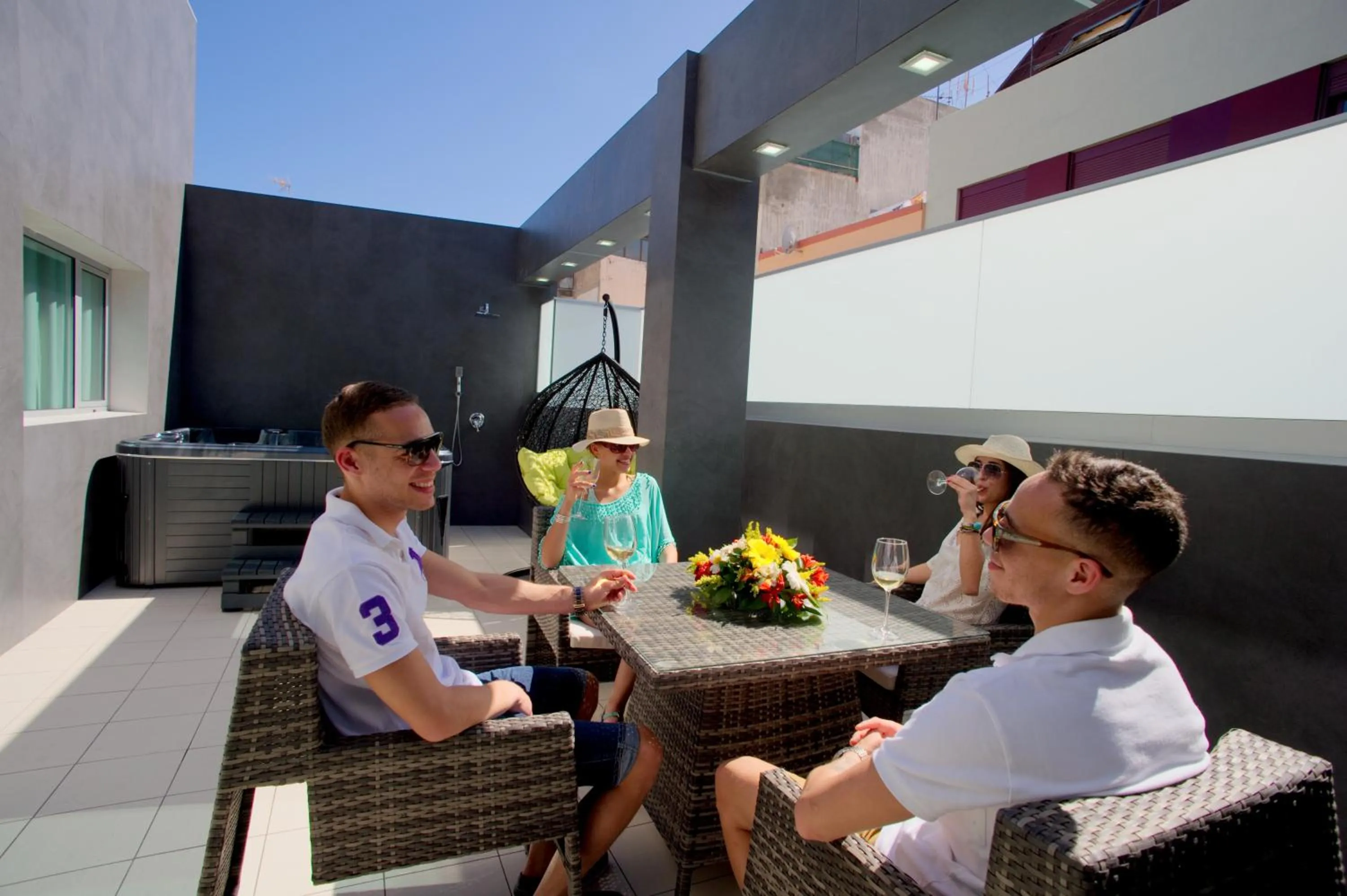 Balcony/Terrace in Valentina Beach