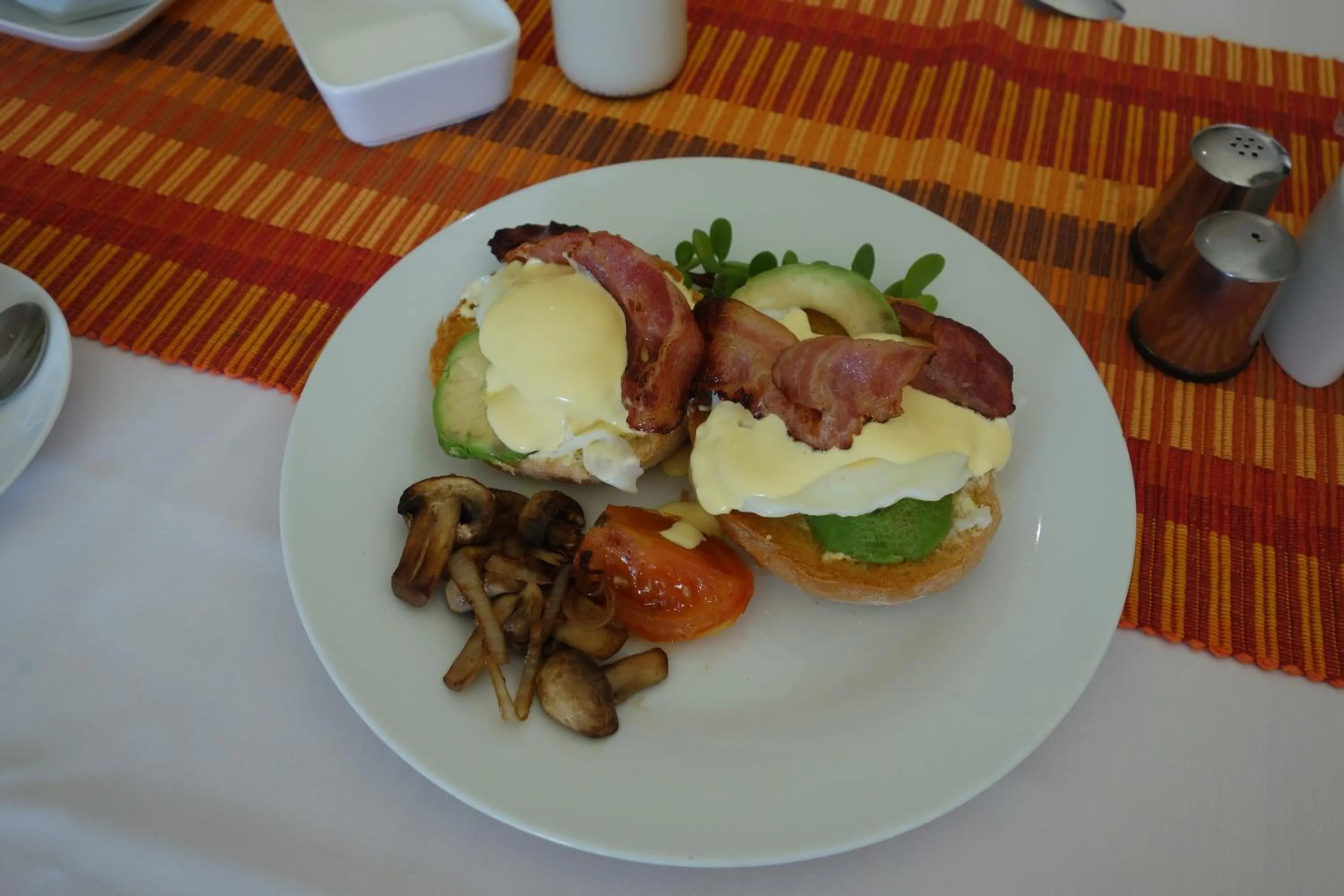 Food close-up in Two Fat Owls Guesthouse