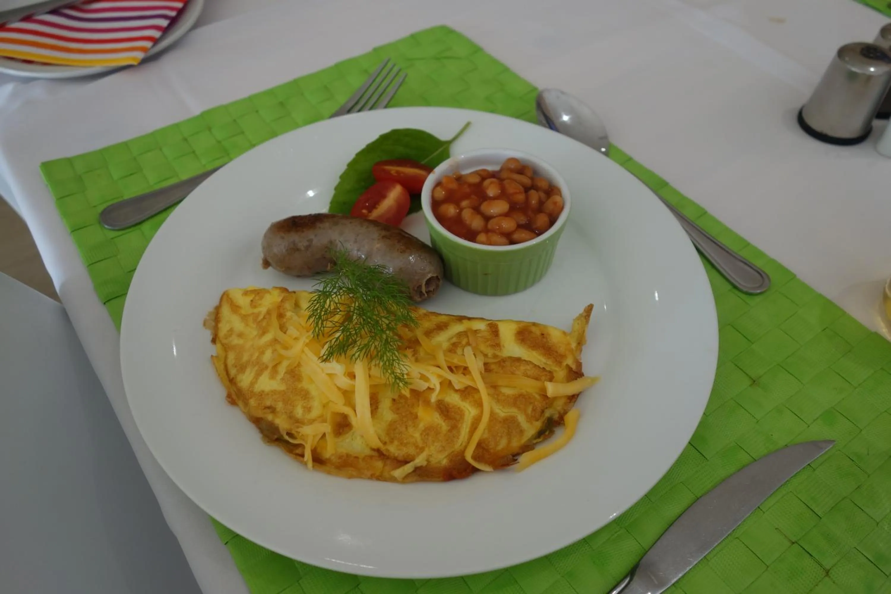 Food in Two Fat Owls Guesthouse