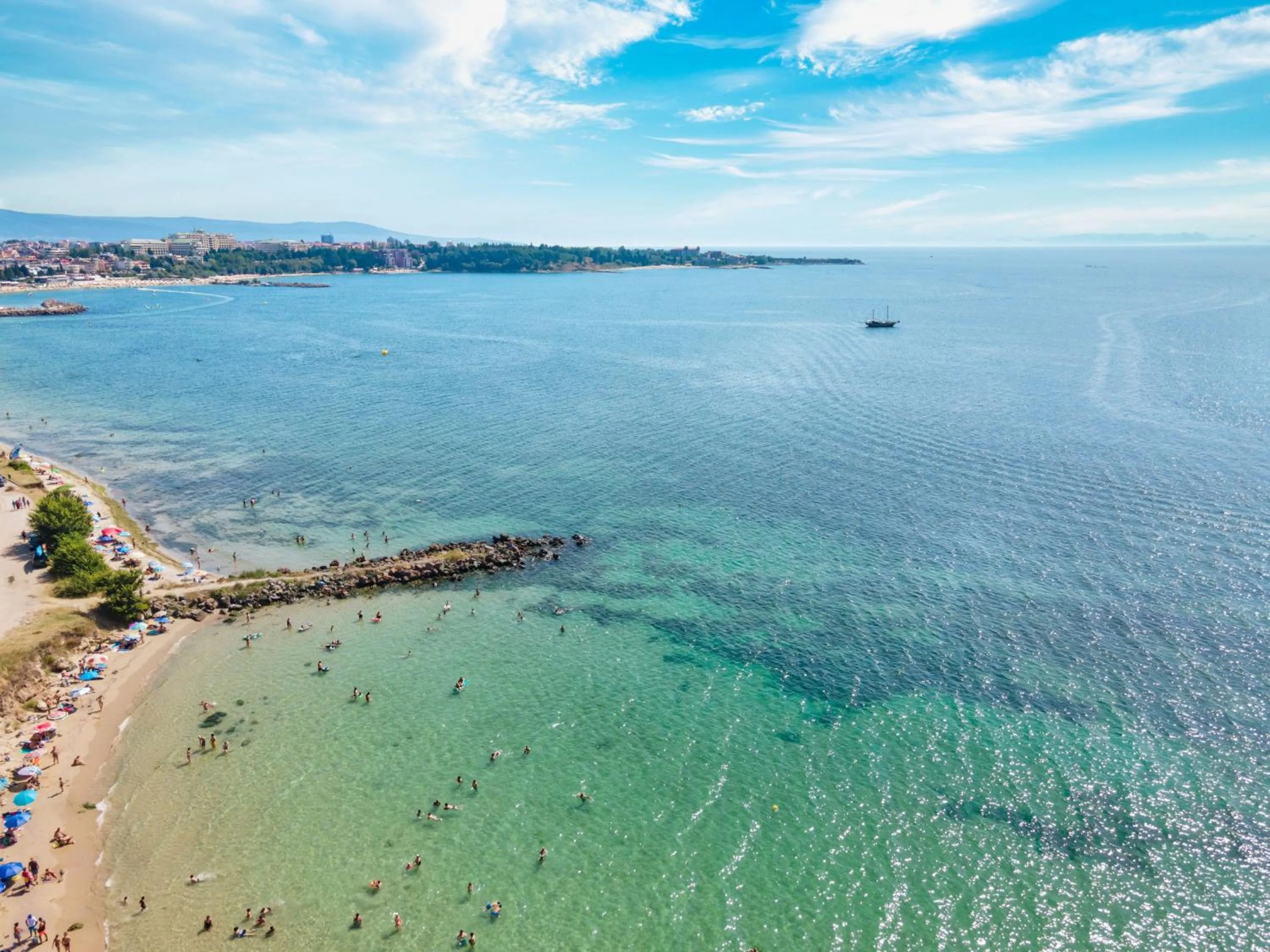 Bird's eye view in Riviera Fort Beach Apartments