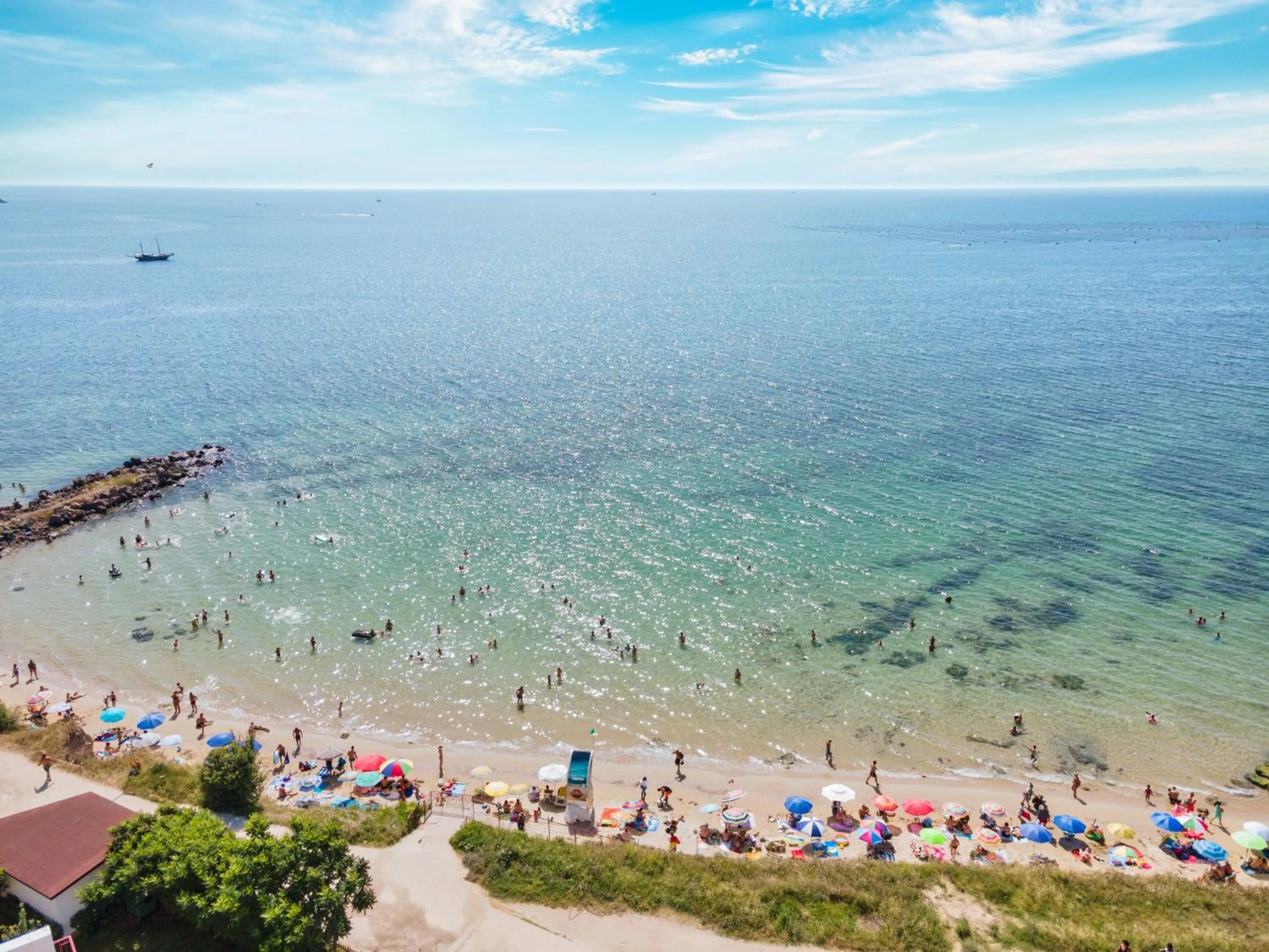 Bird's eye view in Riviera Fort Beach Apartments