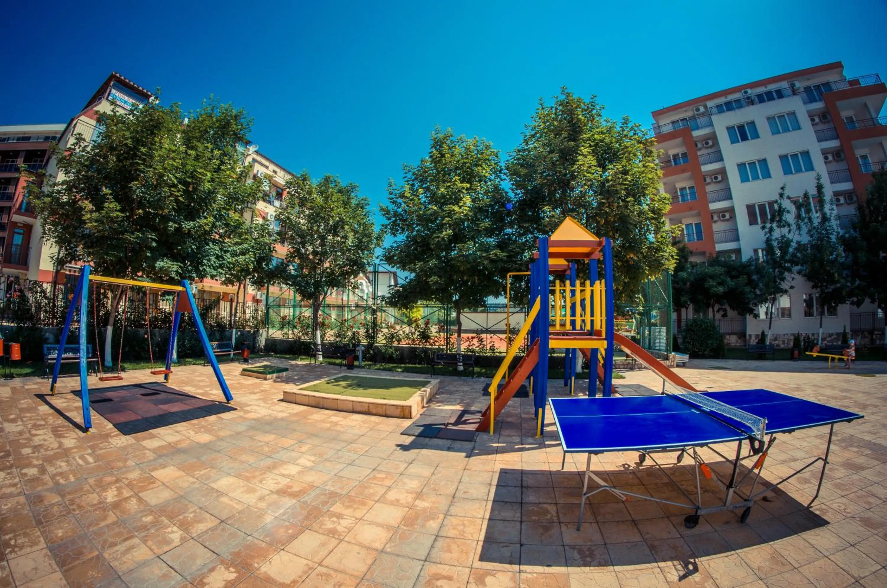 Children play ground in Riviera Fort Beach Apartments