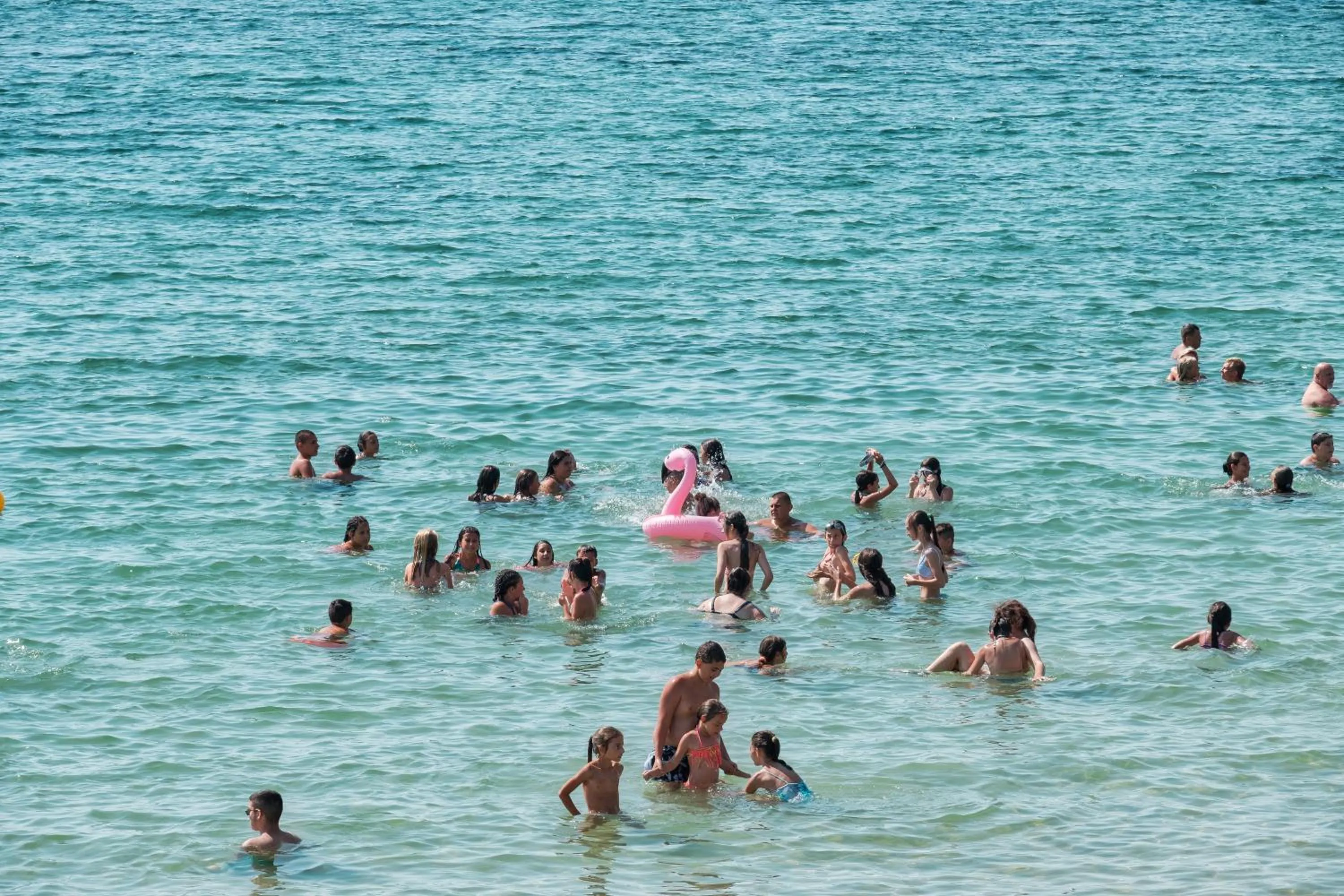 People in Riviera Fort Beach Apartments