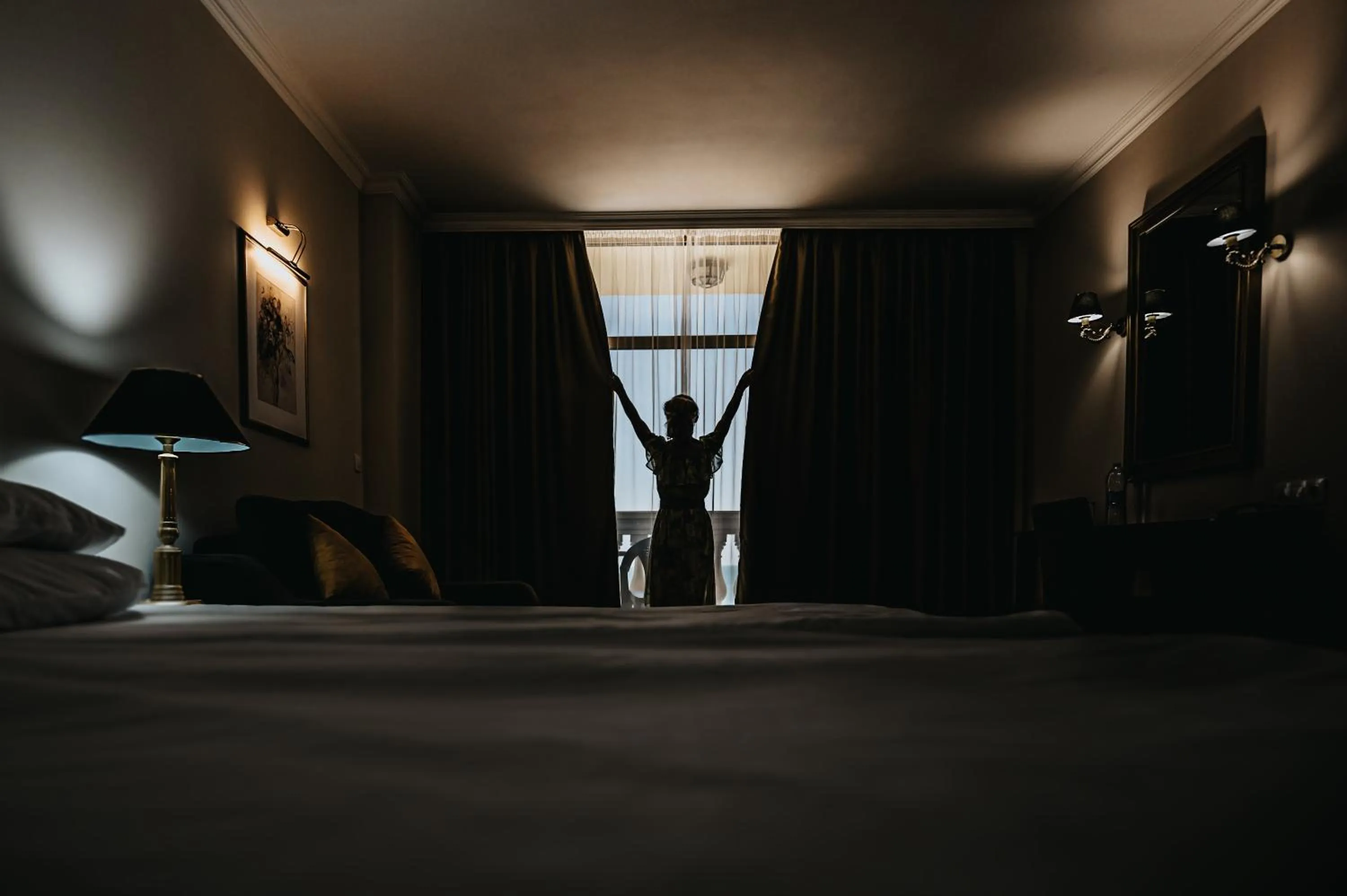Photo of the whole room, Bed in Imperial Palace Hotel