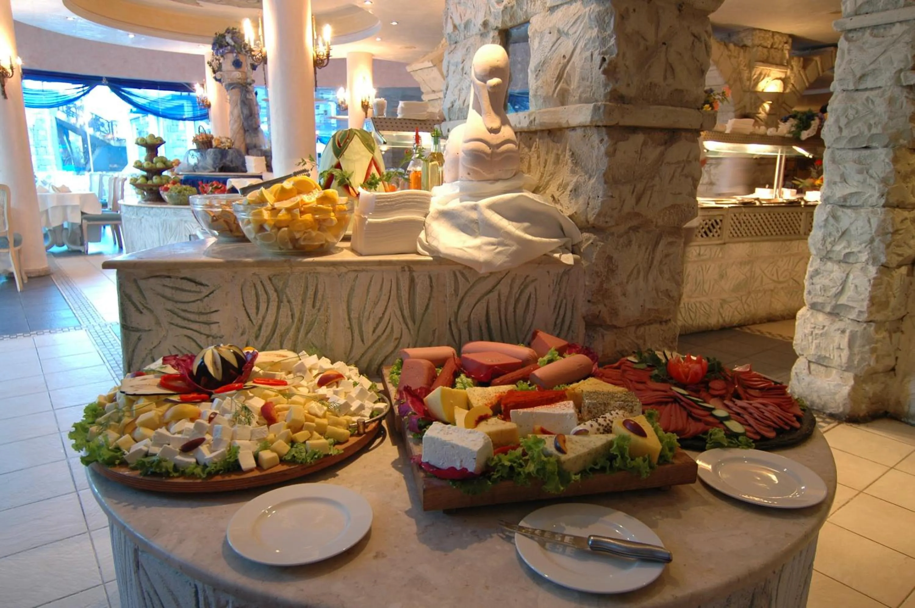 Food close-up in Chaika Beach Resort