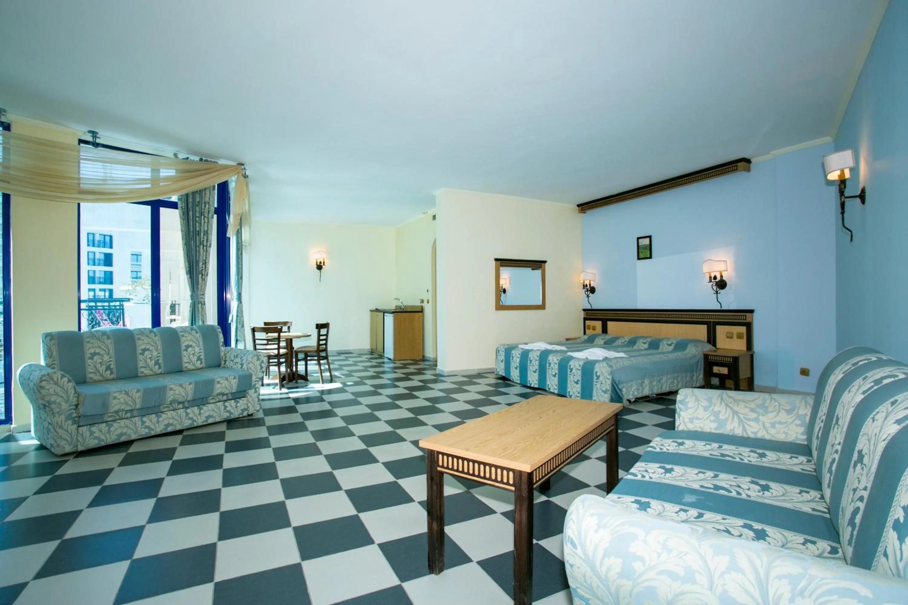 Kitchen or kitchenette in Chaika Beach Resort