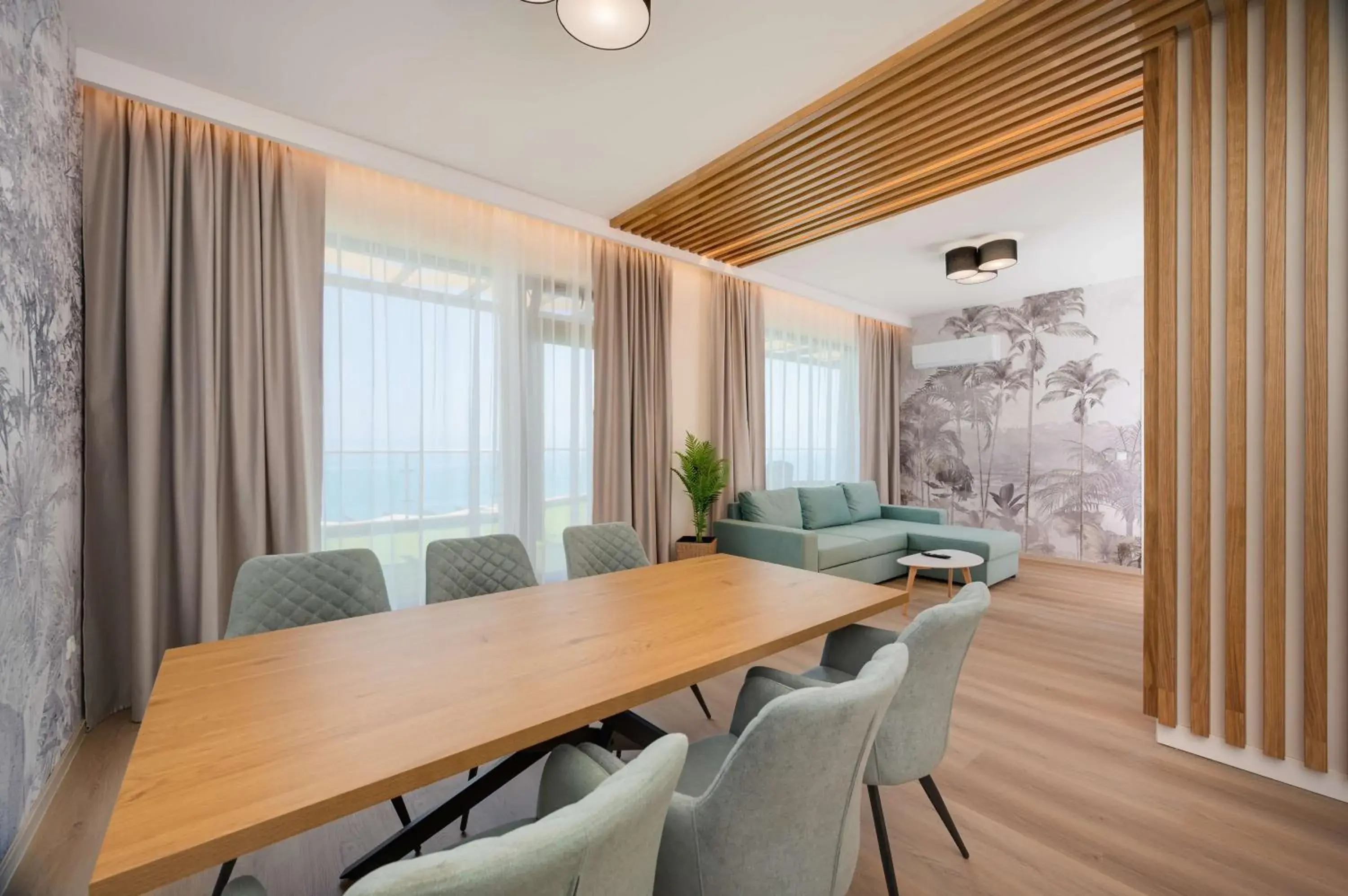 Deluxe Two-Bedroom Apartment with Balcony and Frontal Sea View - Free Access to Aquapark and Action Park in Topola Skies Resort & Aquapark Deluxe Two-Bedroom Apartment with Balcony and Frontal Sea View - Free Access to Aquapark and Action Park in Topola Skies Resort & Aquapark