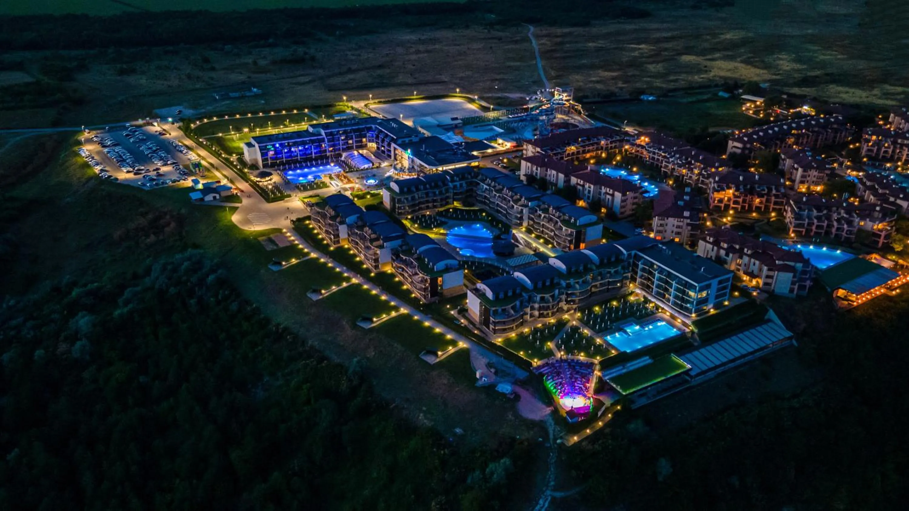 Property building in Topola Skies Resort & Aquapark