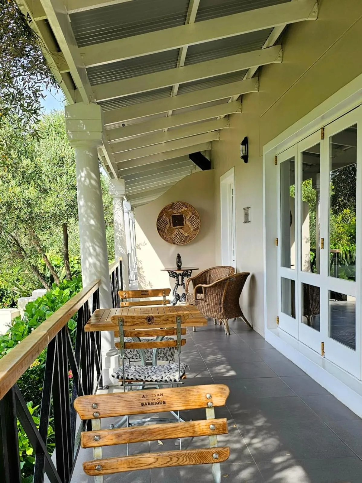 Balcony/Terrace in Montagu Vines Guesthouse